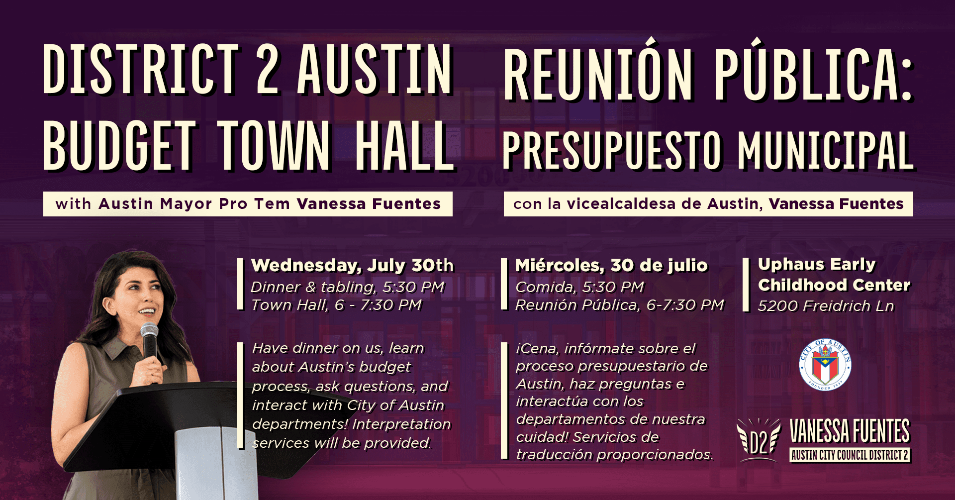 District 2 Budget Town Hall