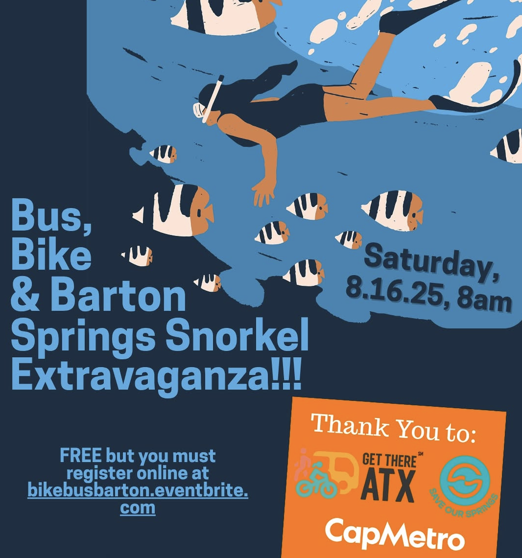 Bus, Bike, And Barton Springs