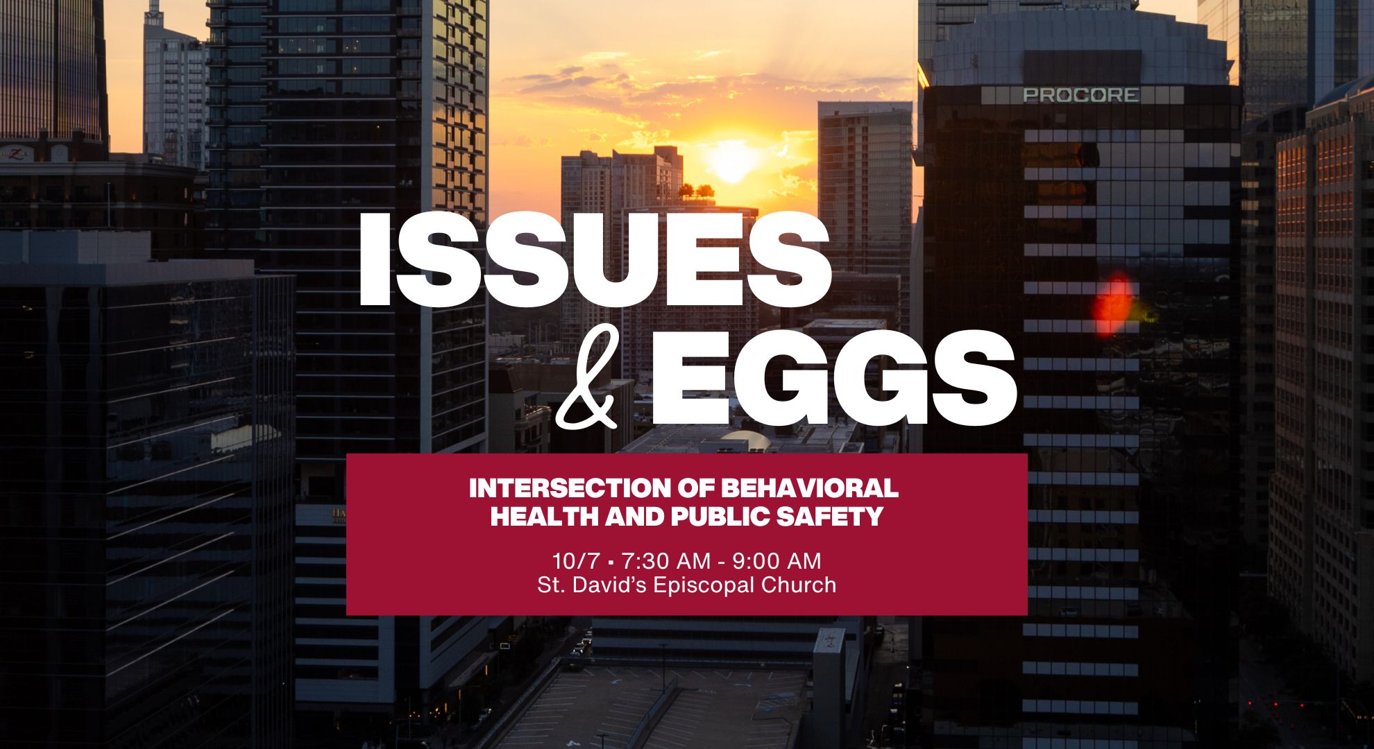 Issues And Eggs - Public Safety