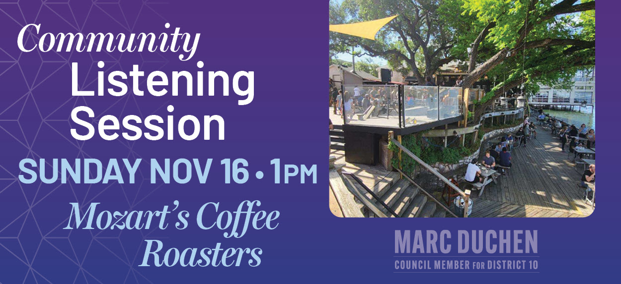 District 10 Community Listening Session - November