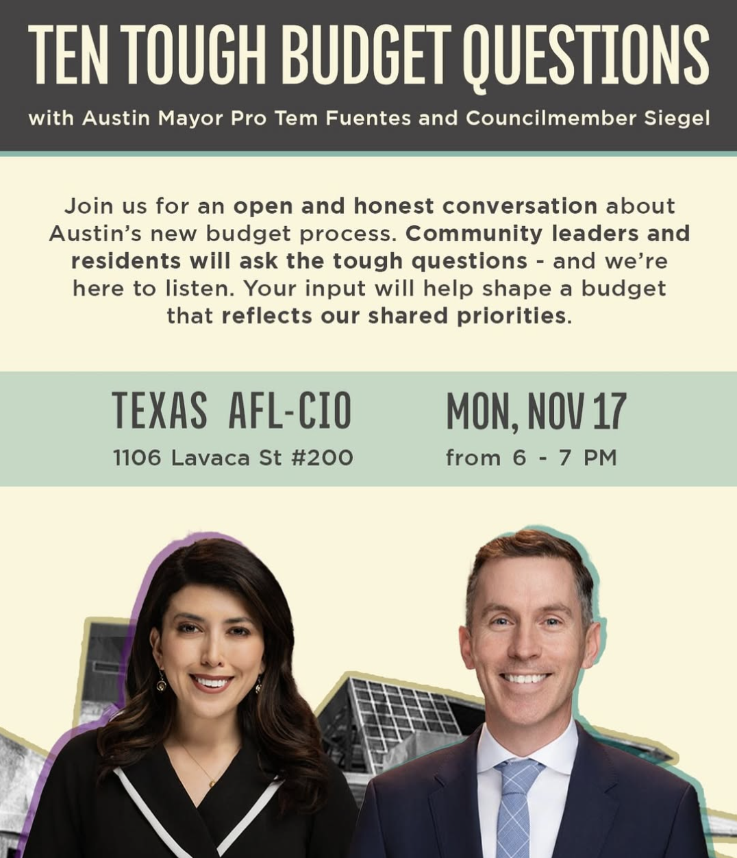 10 Tough Budget Questions