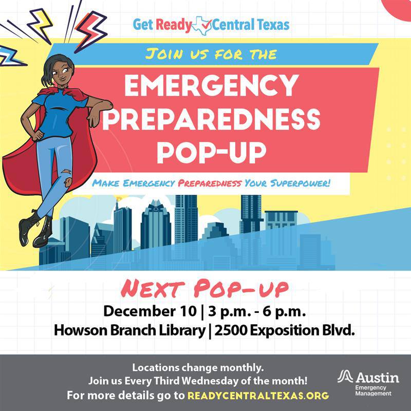 December Emergency Preparedness Pop-Up