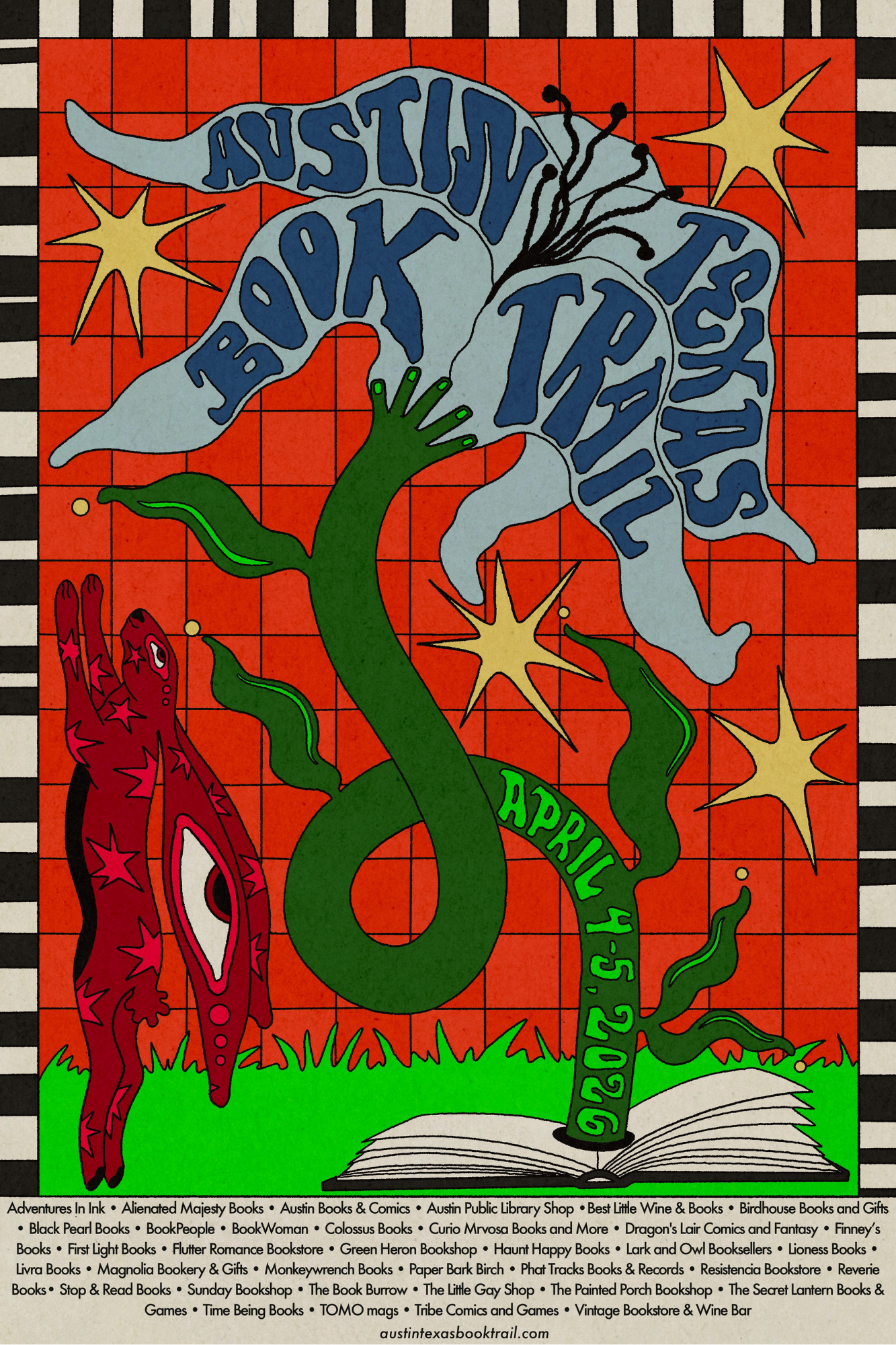 Austin Texas Book Trail 2026