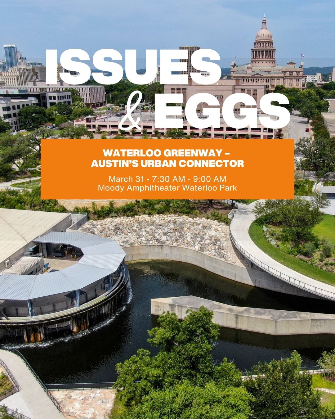 Issues & Eggs- Waterloo Greenway