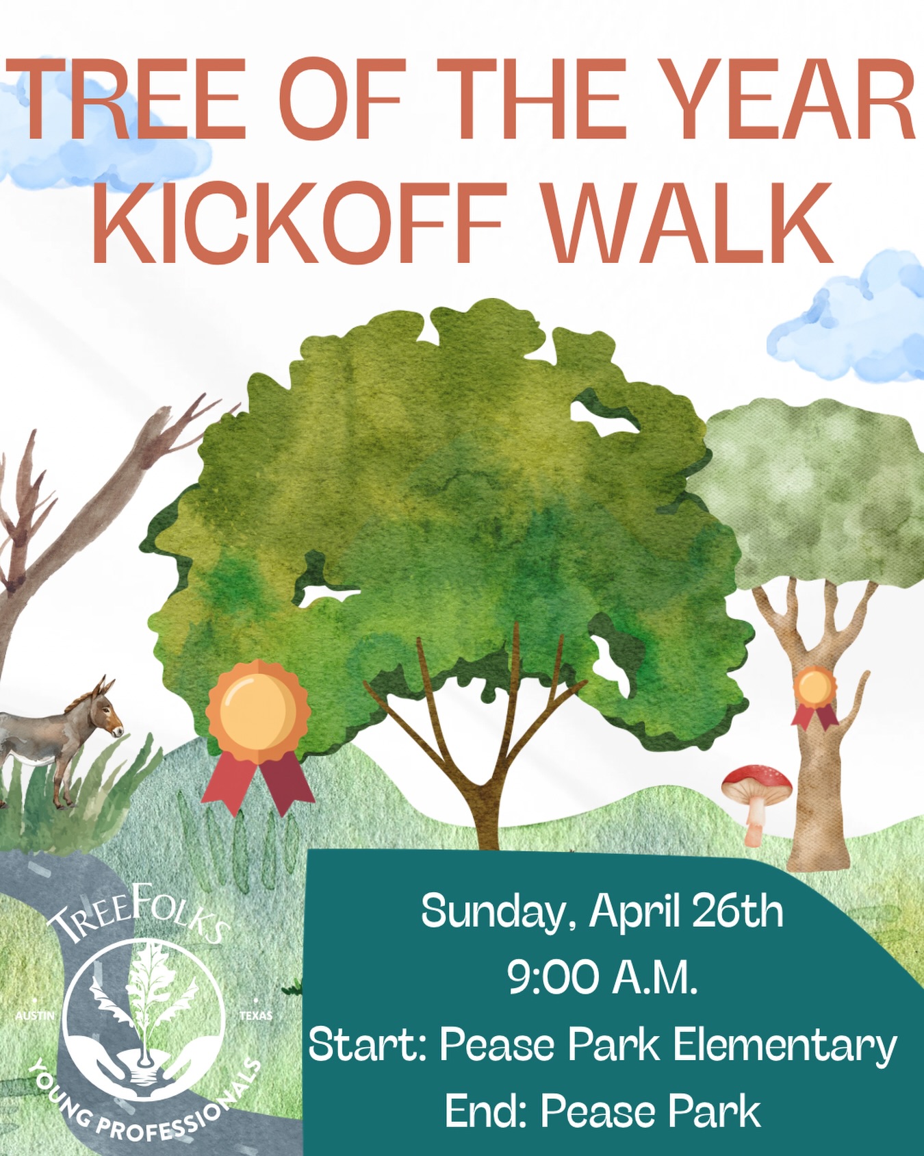 Tree Of The Year Kickoff Walk