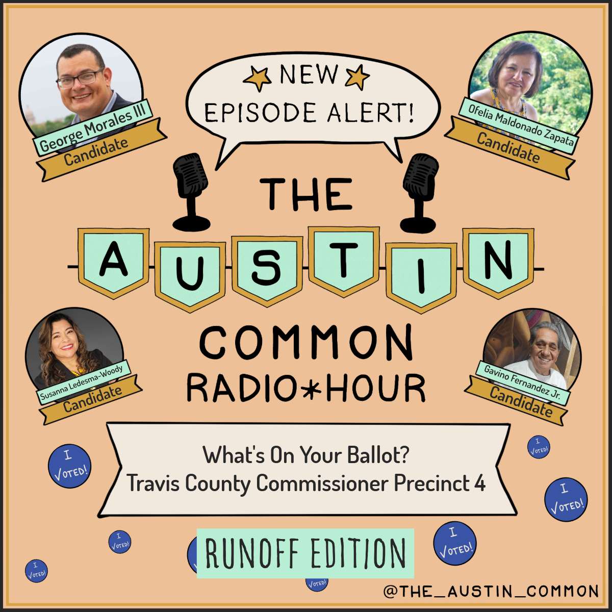 Precinct 4 Radio Hour Podcast Episode Cover Runoff