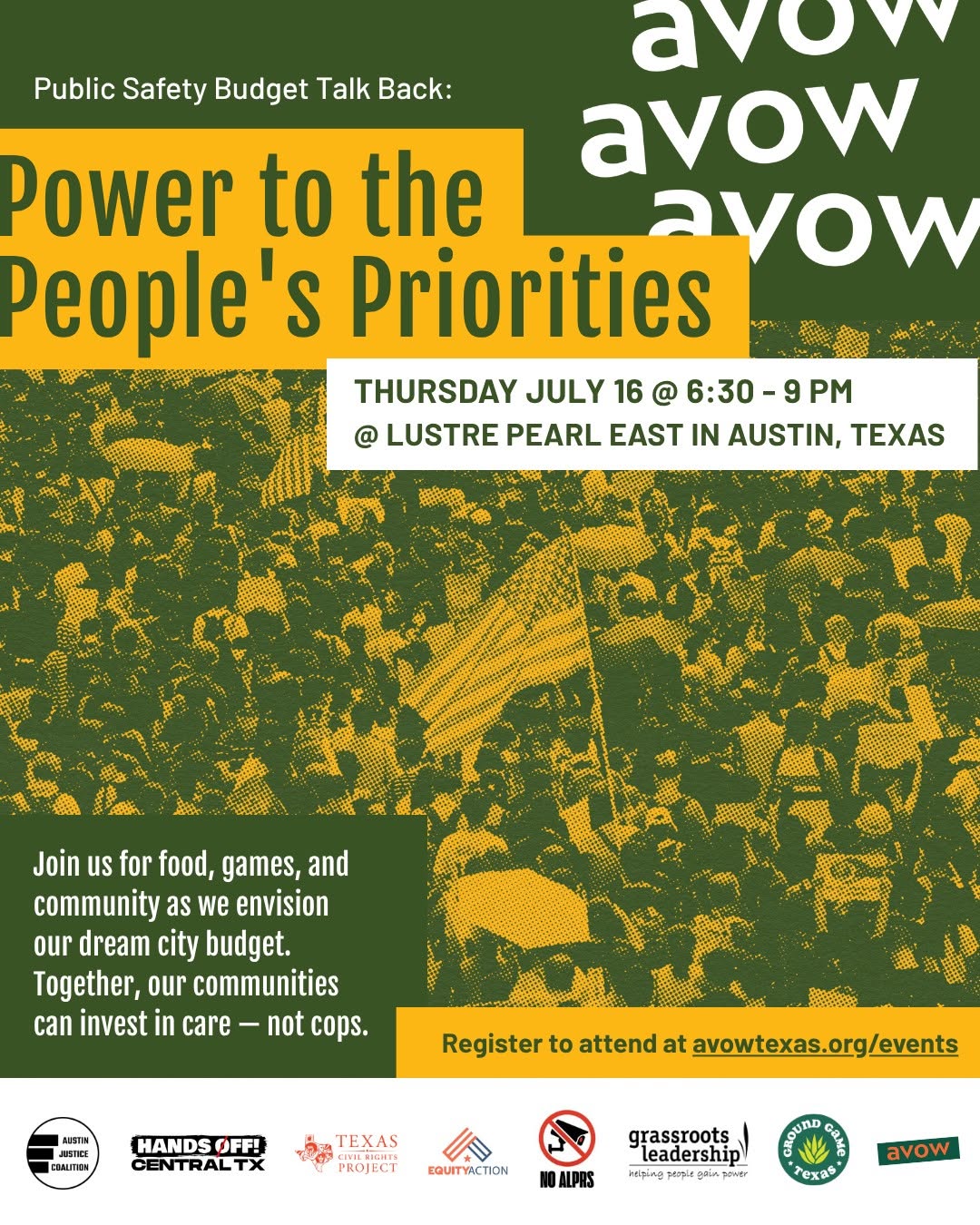Power To The Peoples Priorities