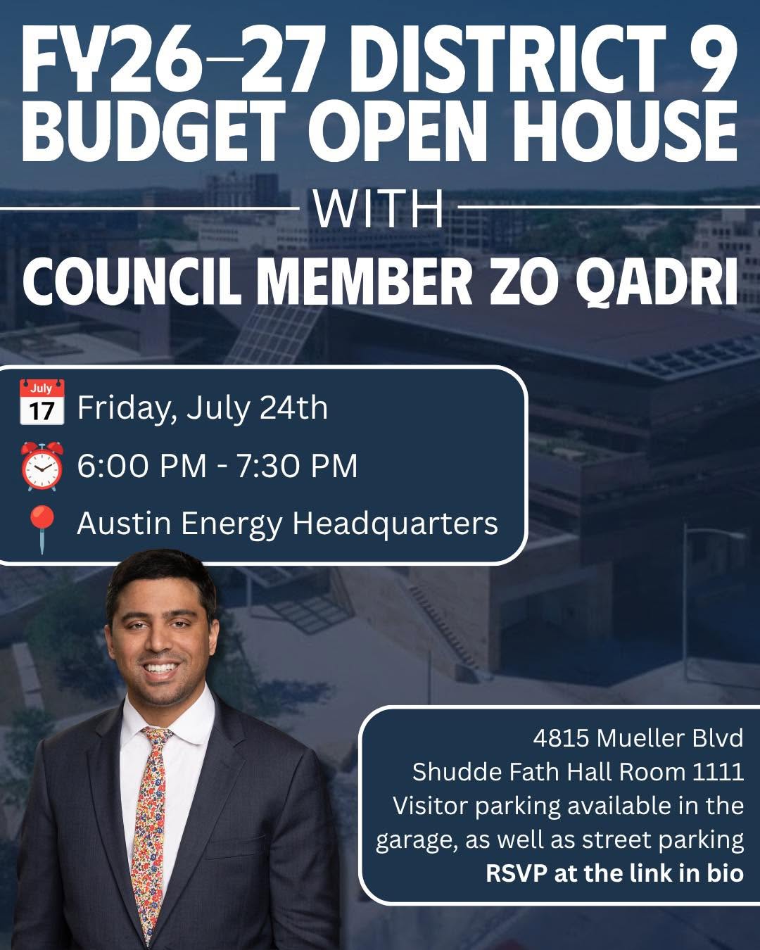District 9 Budget Town Hall