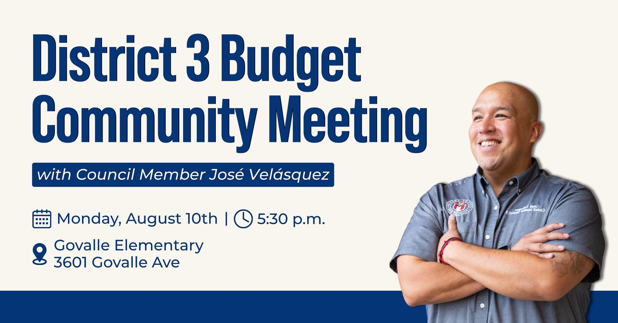 District 3 Budget Town Hall