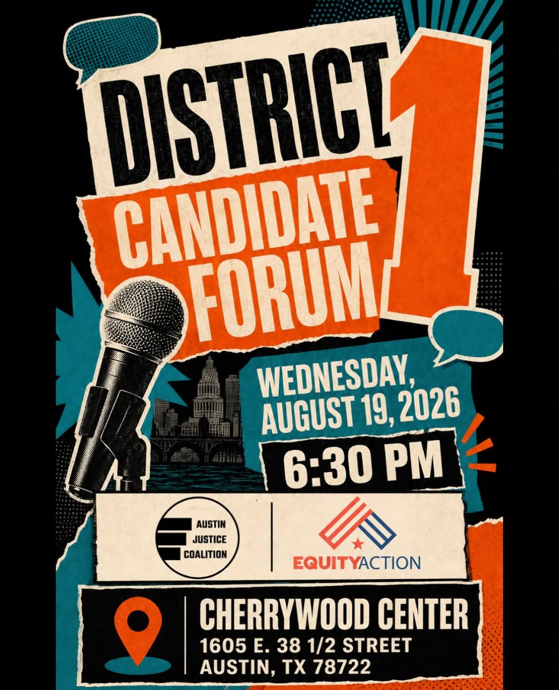 District 1 Candidate Forum