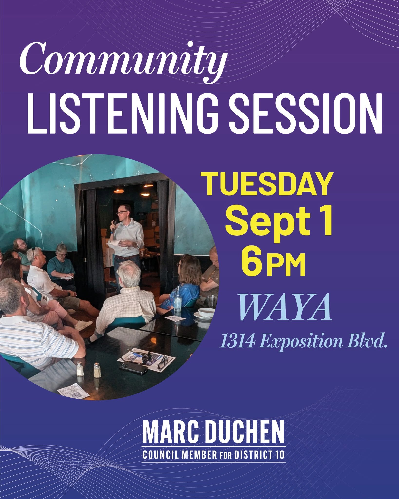 District 10 Community Listening Session