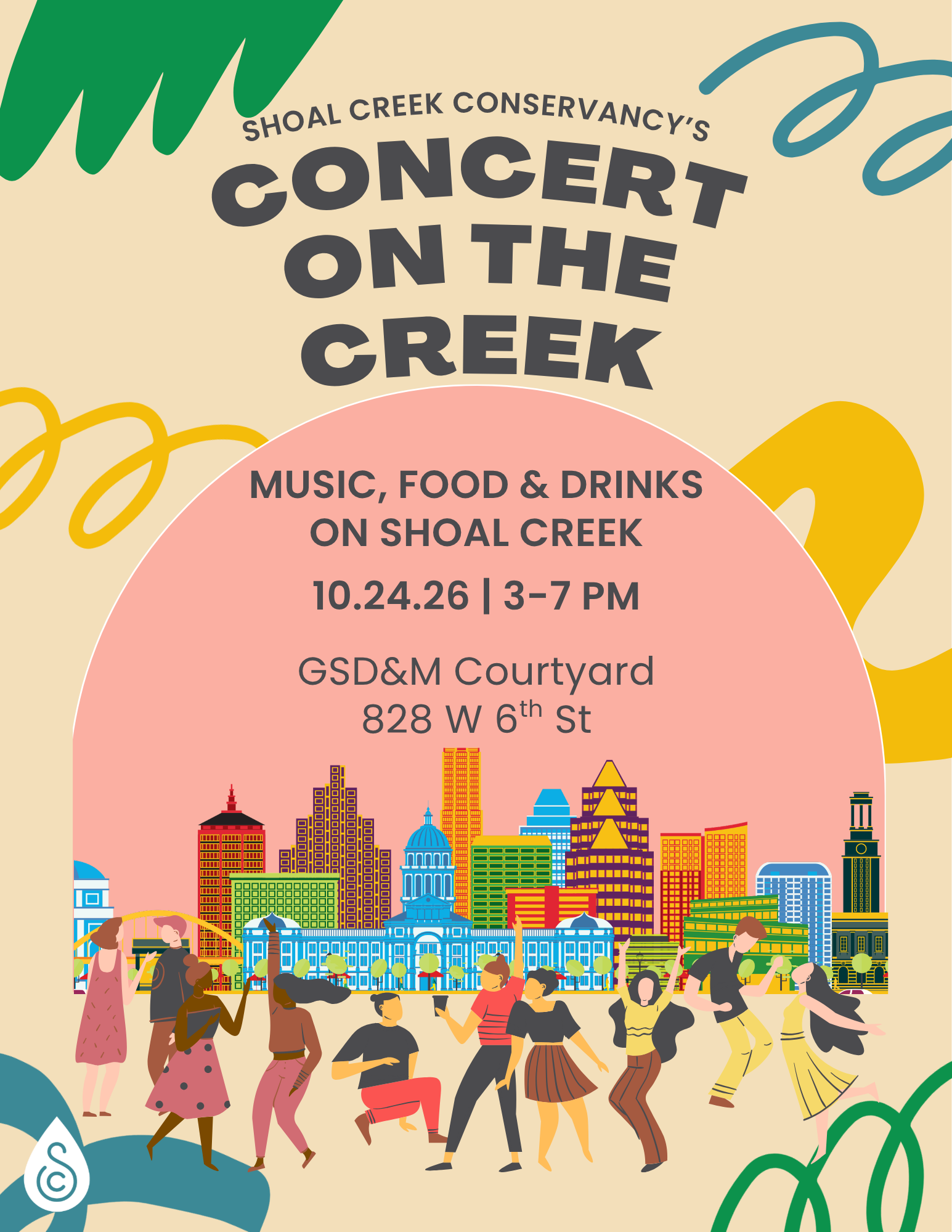 Shoal Creek Conservancy’s Concert on the Creek — Music in GSD&amp;M · Austin, TX