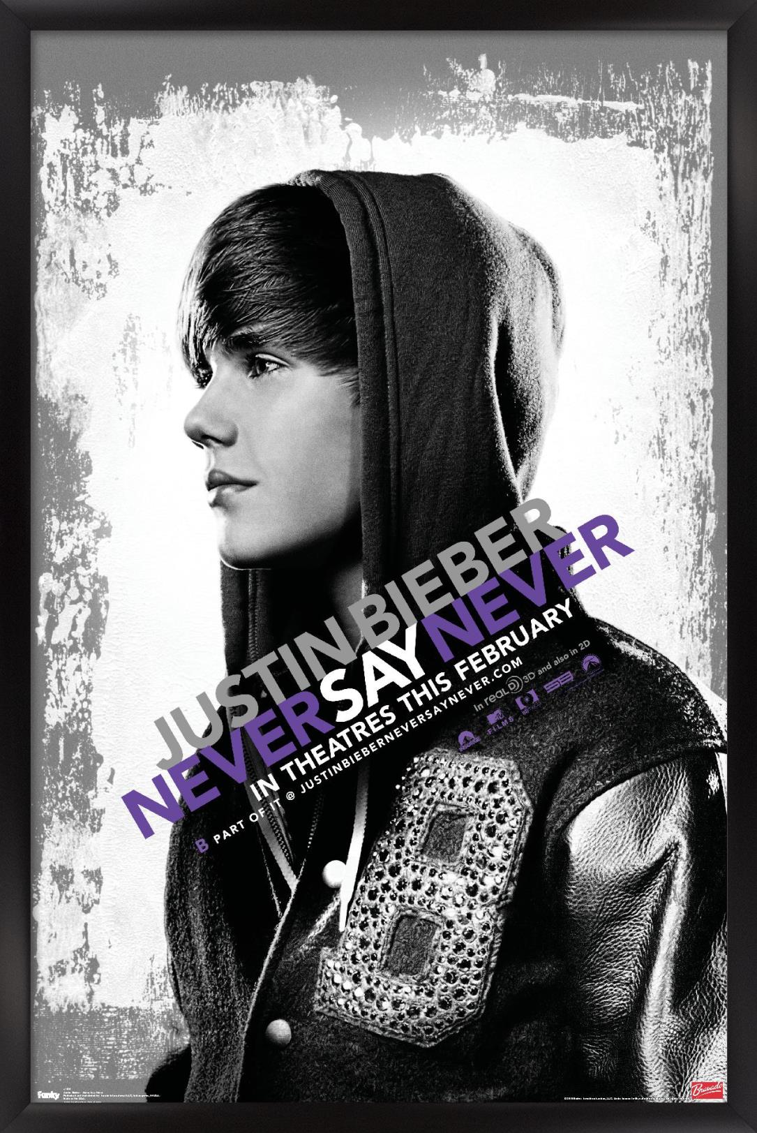 Justin Bieber - Never Say Never 14x22 Poster | eBay