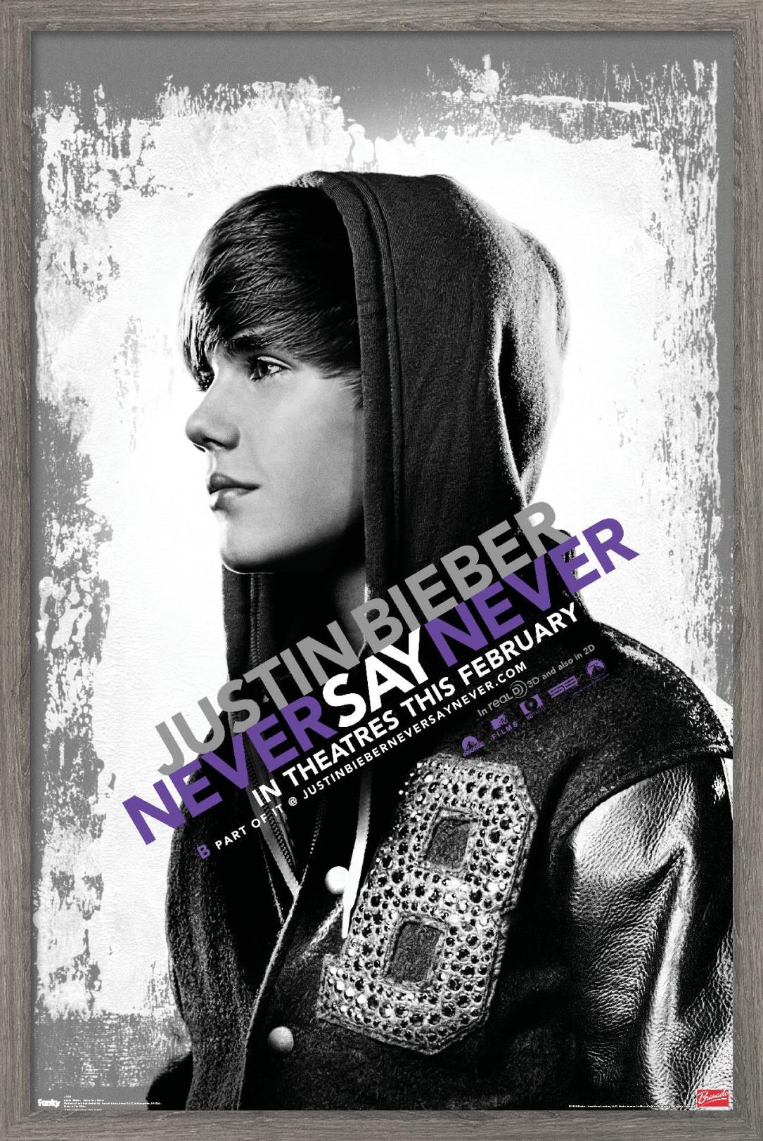 ポスターーびーにー Justin Bieber - Never Say Never 14x22 Poster | eBay