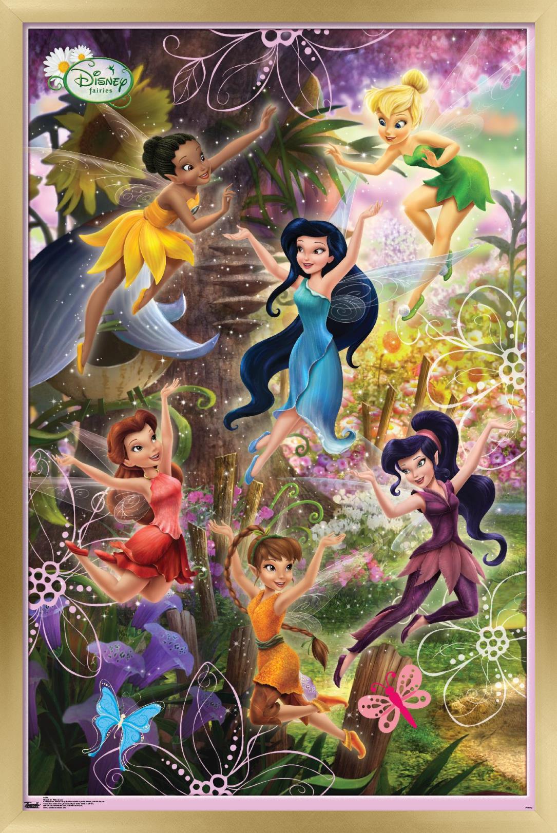 Disney Tinker Bell - Pixie Games 14x22 Poster | eBay