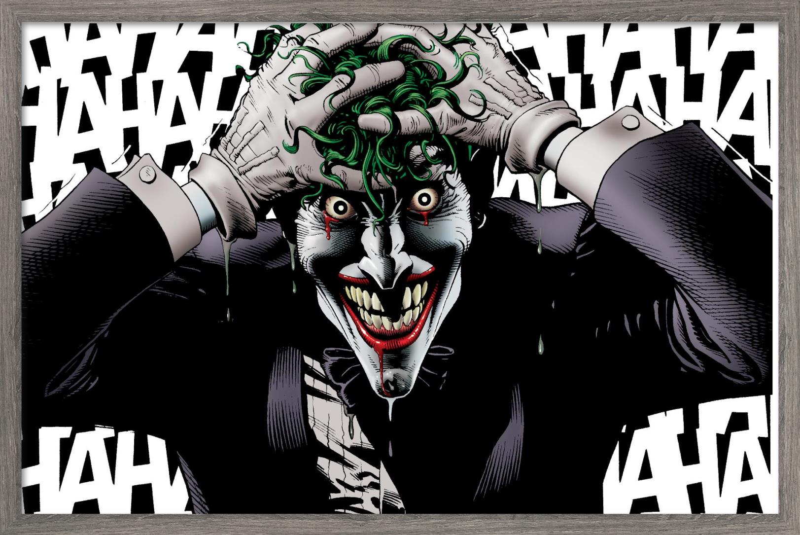 キ*ン様 Mike Mitchell Joker ジョーカー 額装品　ポスター DC Comics - The Joker - Crazy 14x22 Poster | eBay