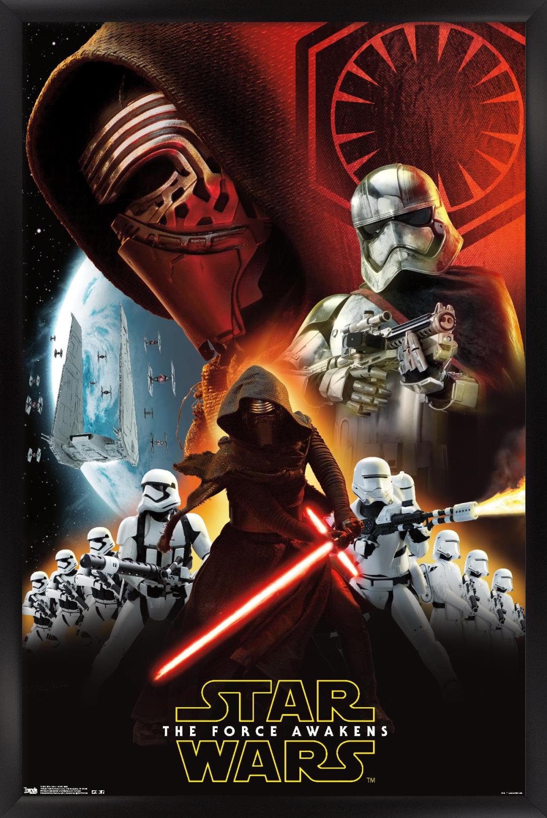 Star Wars: The Force Awakens - Dark Side 14x22 Poster | eBay