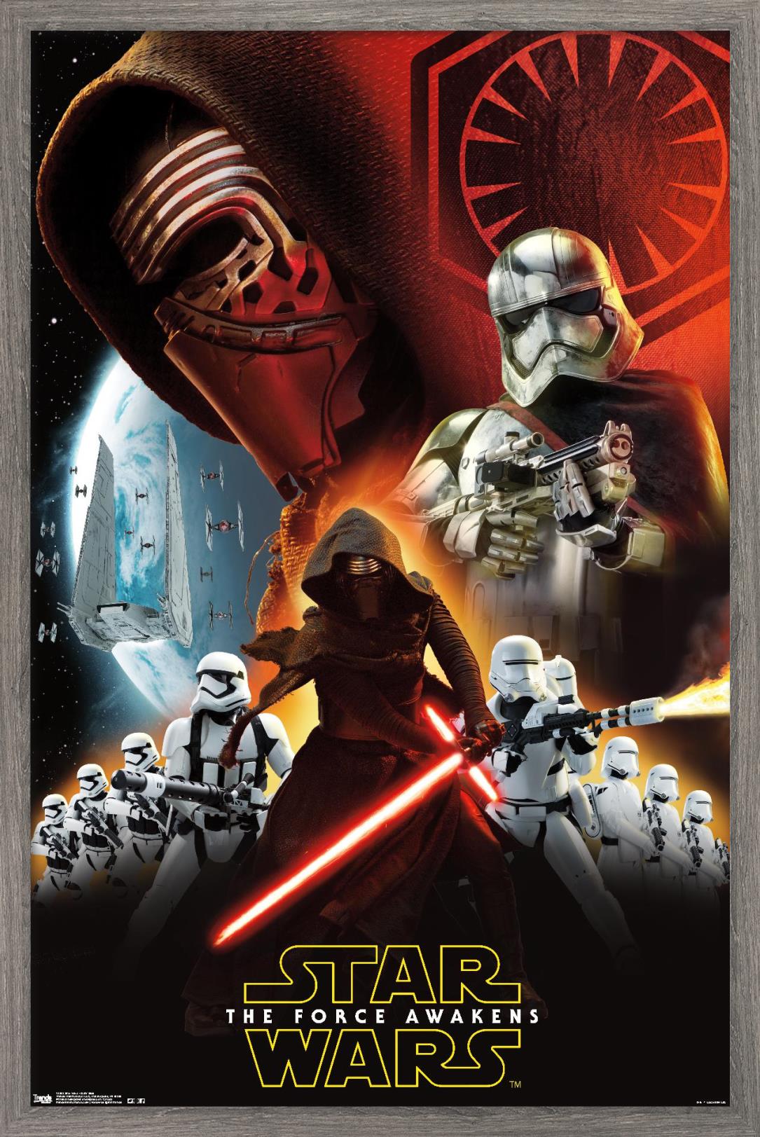 Star Wars: The Force Awakens - Dark Side 14x22 Poster | eBay