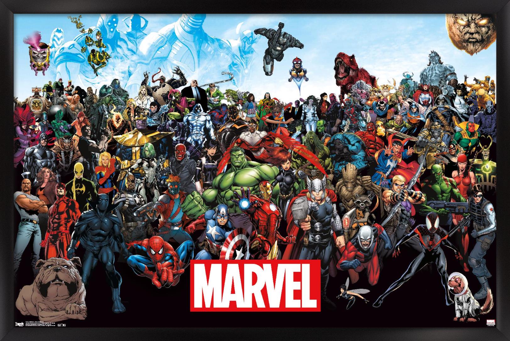 Marvel Comics - The Marvel Lineup 14x22 Poster | eBay