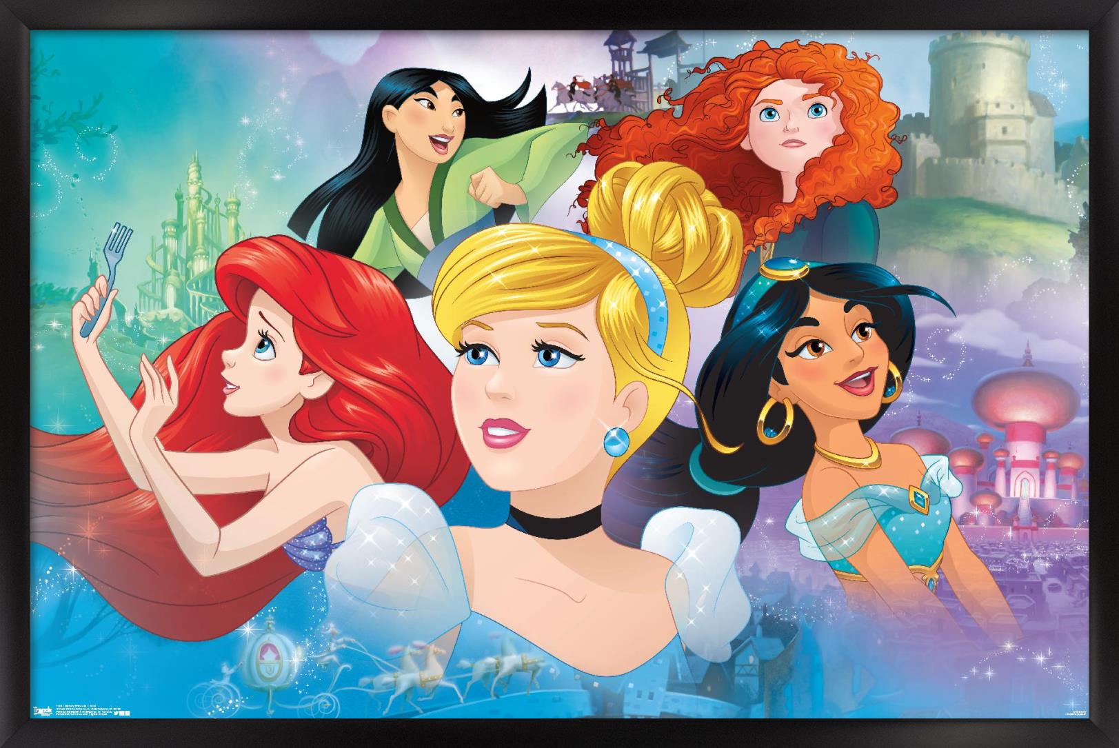 Disney Princess - Gaze 14x22 Poster | eBay