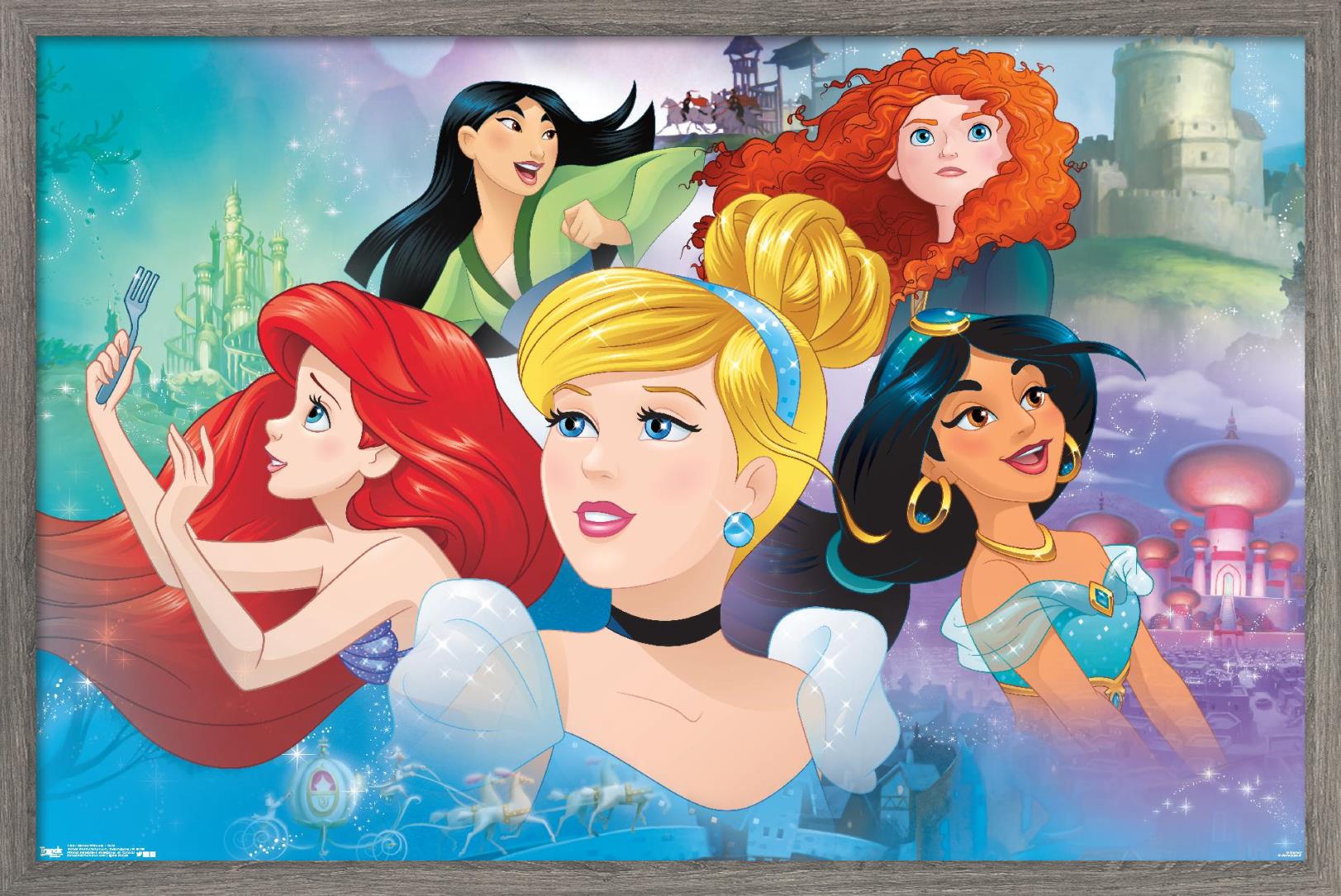 Disney Princess - Gaze 14x22 Poster | eBay