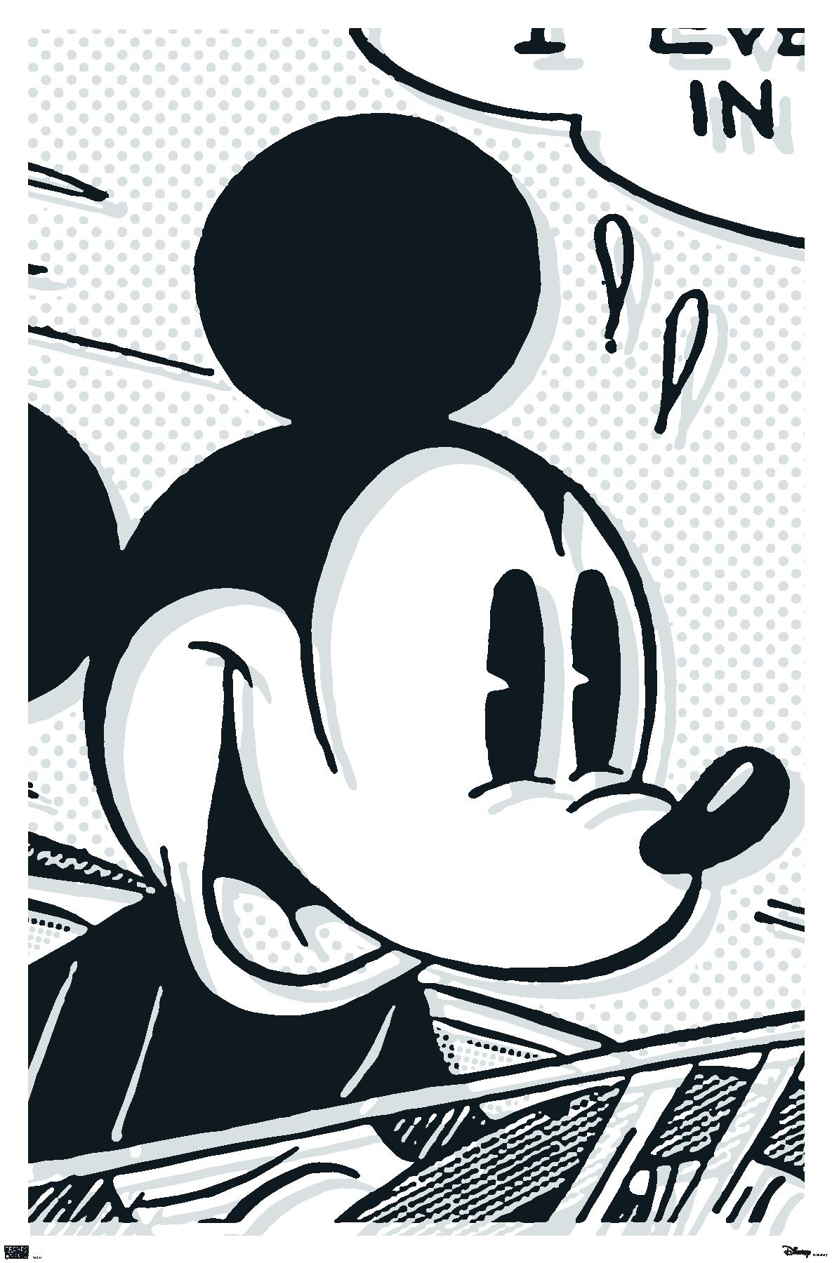 Disney Mickey Mouse - Art Deco - Poster - Bild 1 von 4
