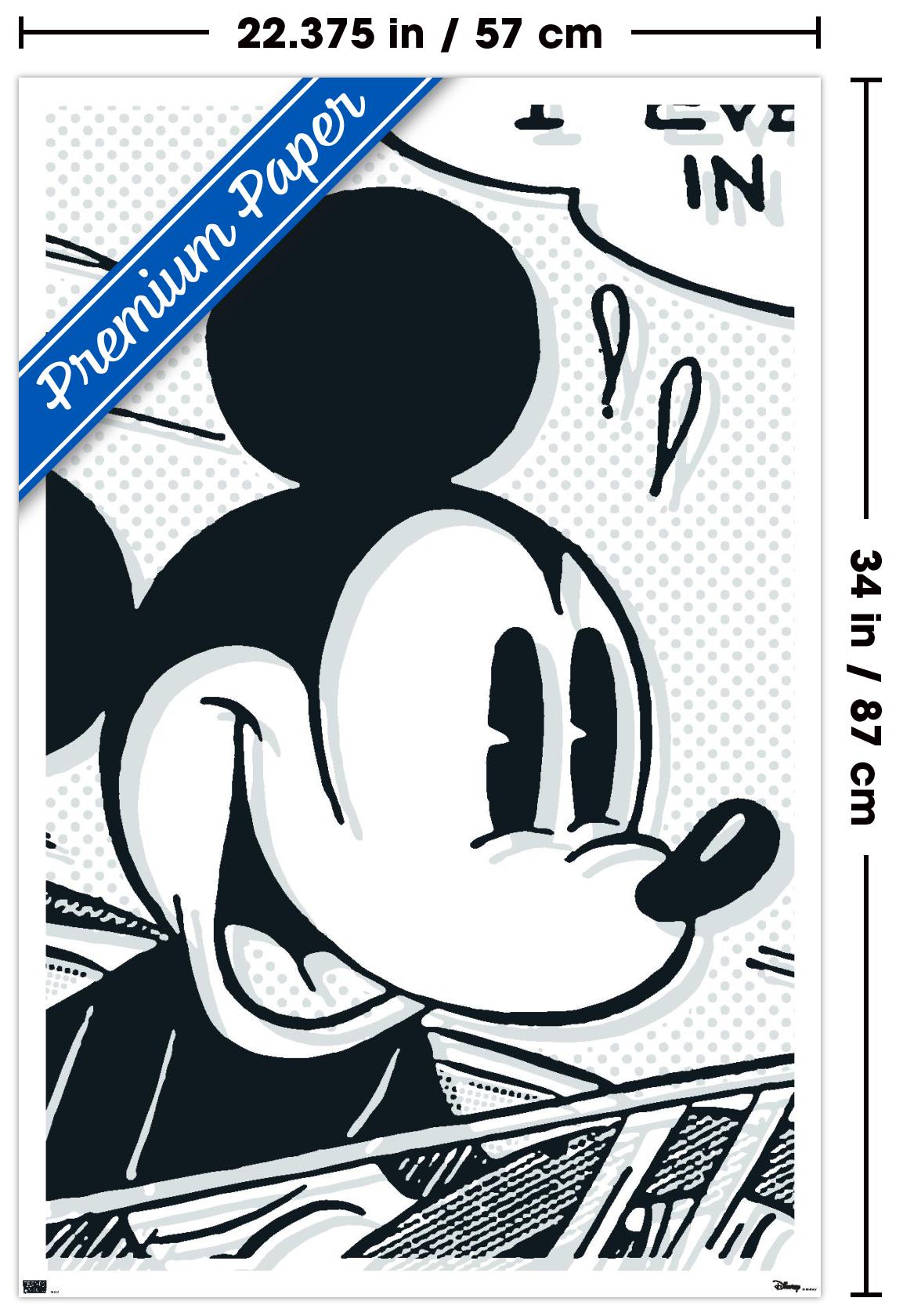 Disney Mickey Mouse - Art Deco - Poster - Bild 3 von 4