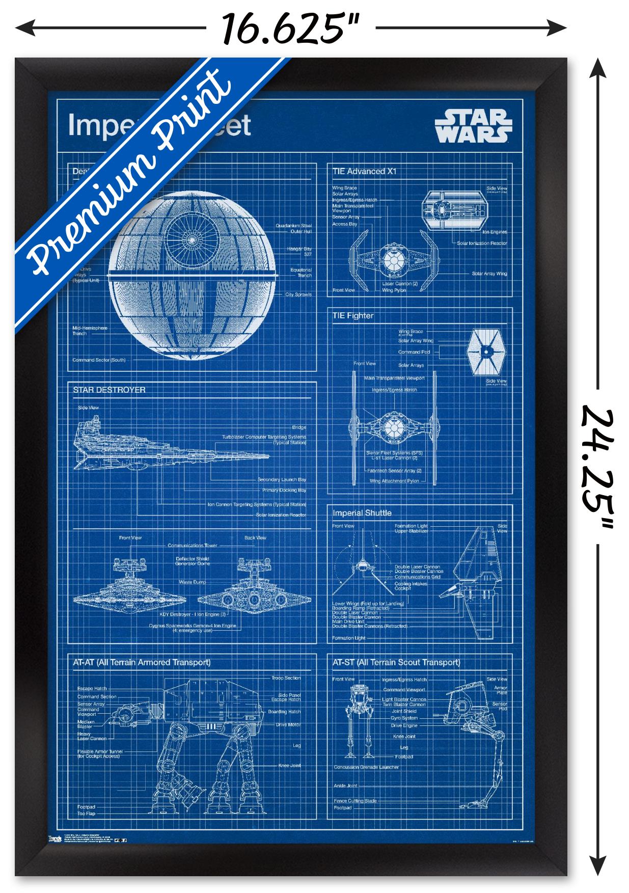 STAR WARS THE BLUEPRINTS 特典冊子・図面付 STAR WARS THE BLUEPRINTS