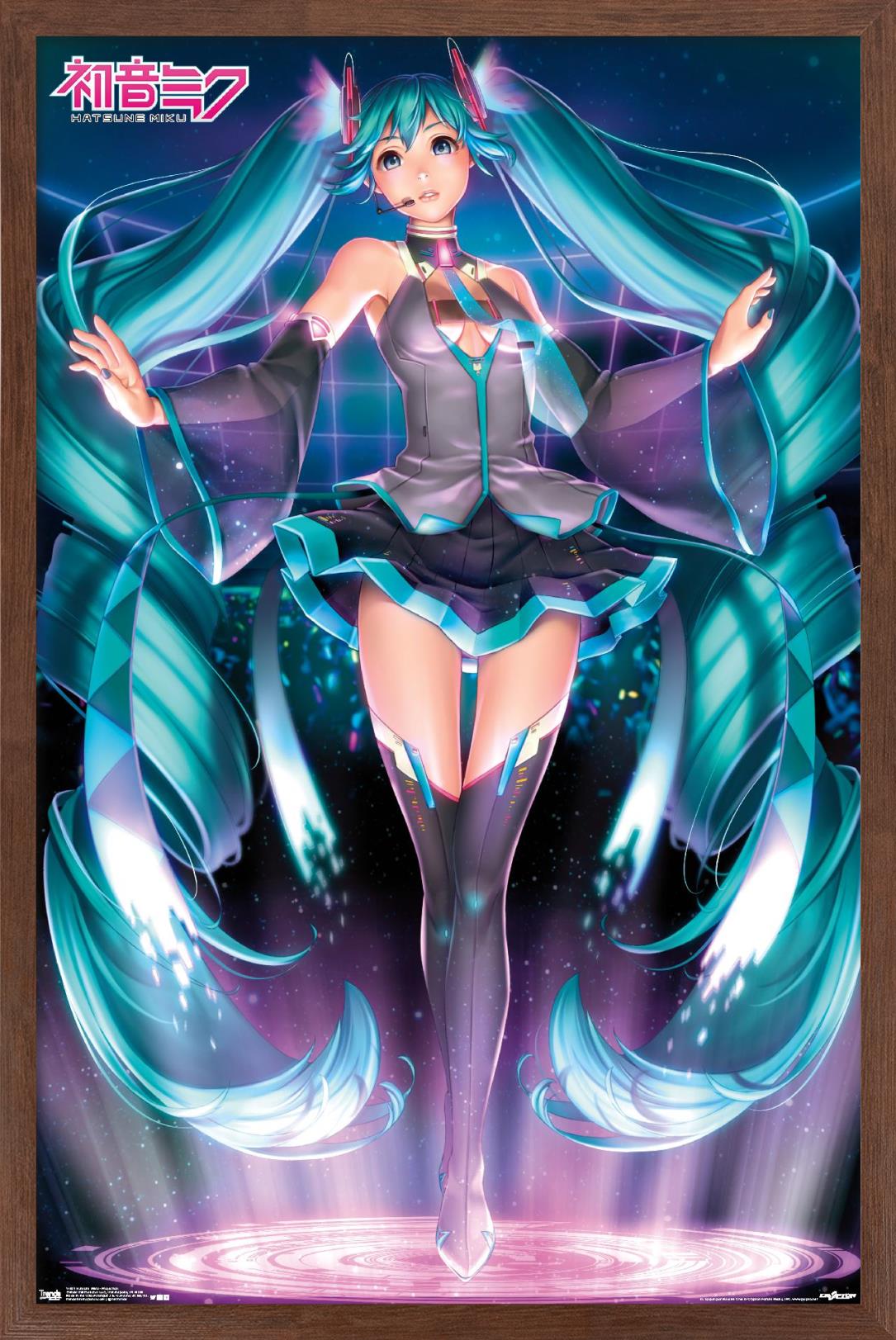 Hatsune Miku - Projection 14x22 Poster | eBay