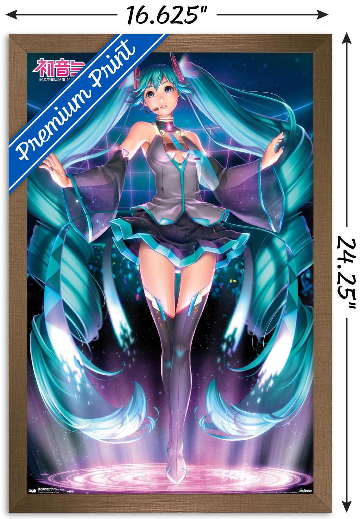Hatsune Miku - Projection 14x22 Poster | eBay