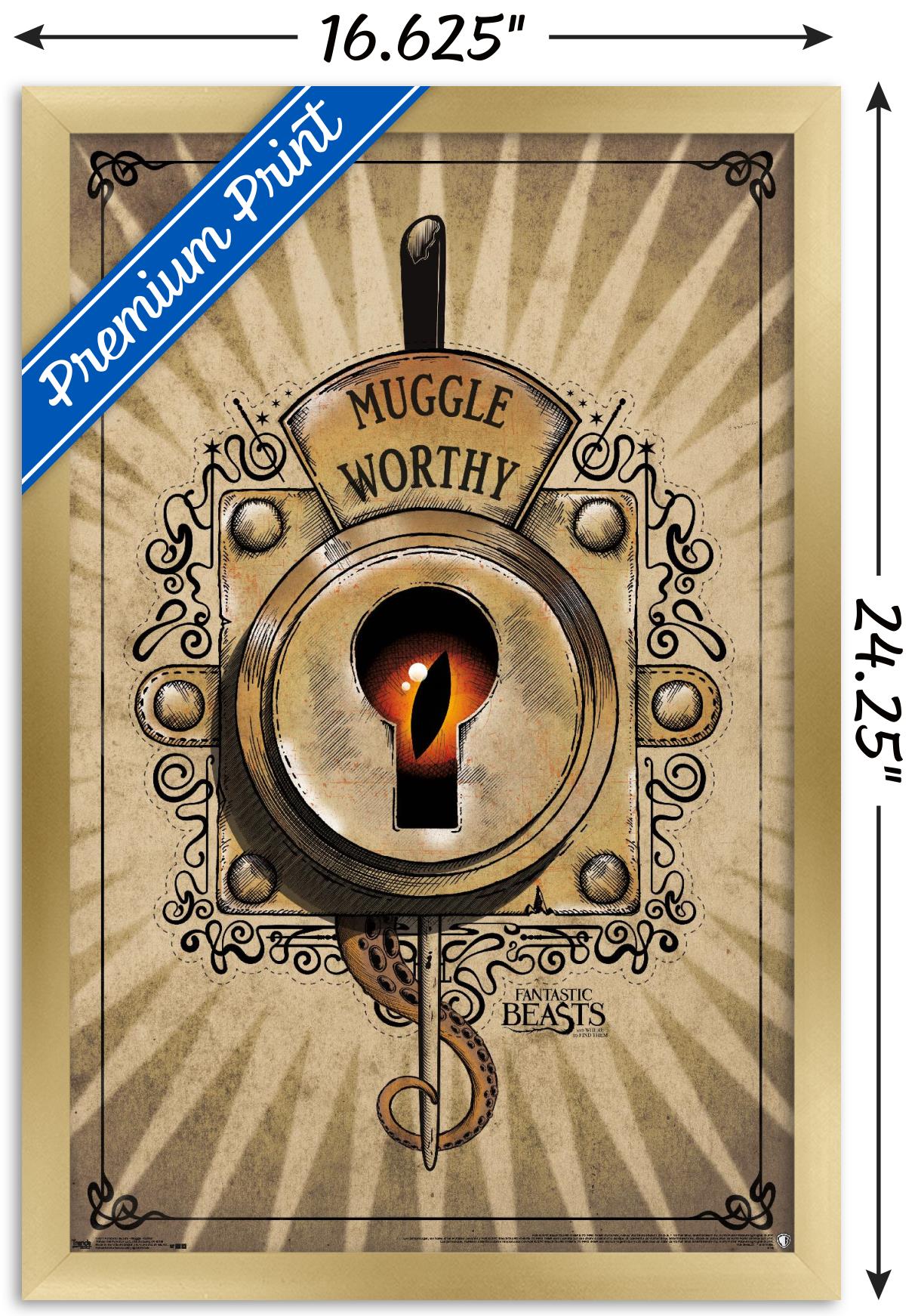 Fantastic Beasts And Where To Find Them - Muggle Worthy 14x22 Poster | eBay
