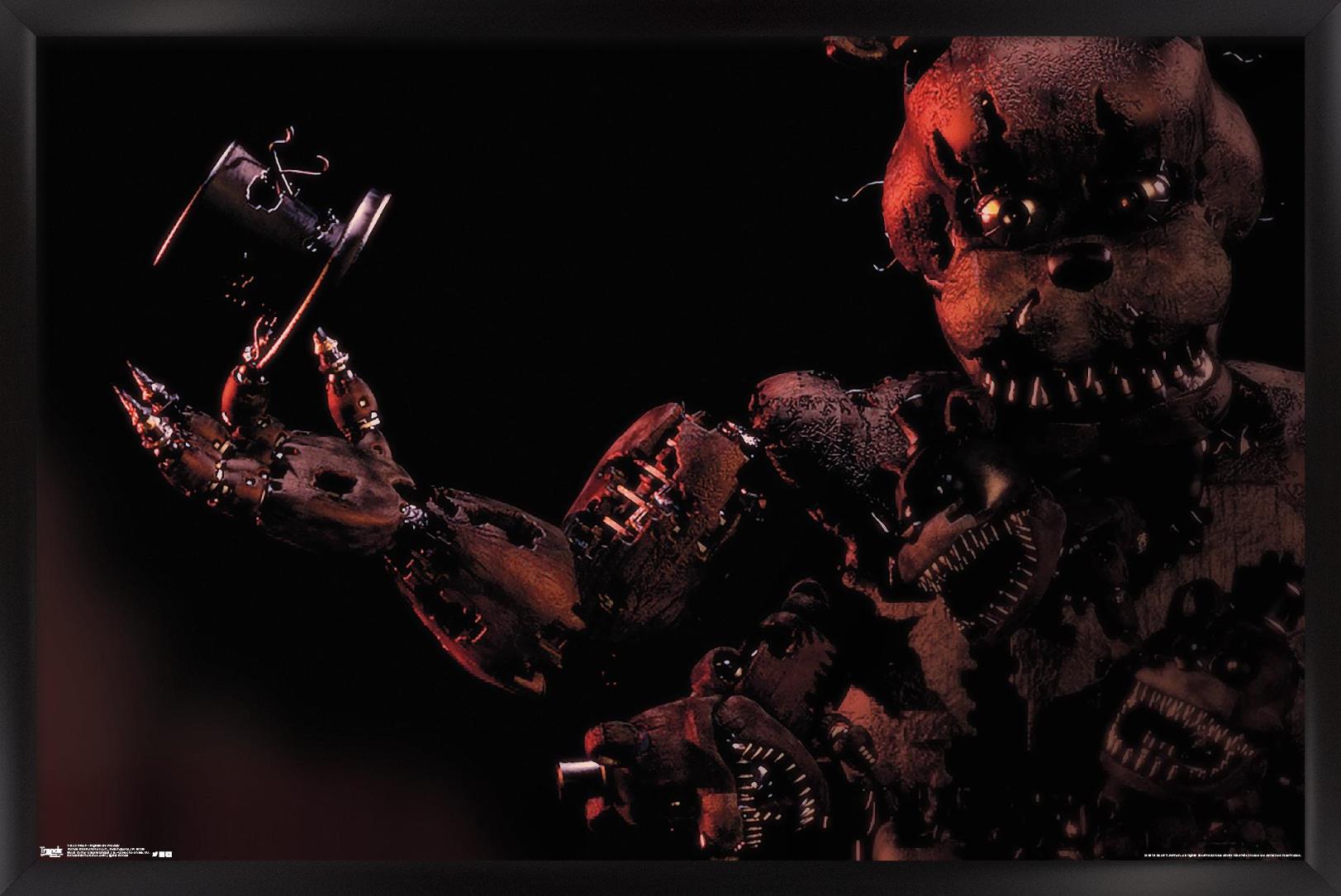 Five Nights at Freddy's - Nightmare Freddy 14x22 Poster | eBay