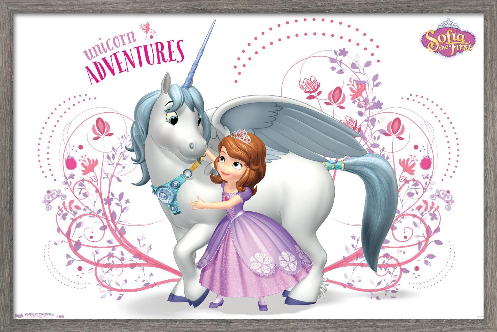 Disney Sofia The First - Unicorn Adventures 14x22 Poster | eBay