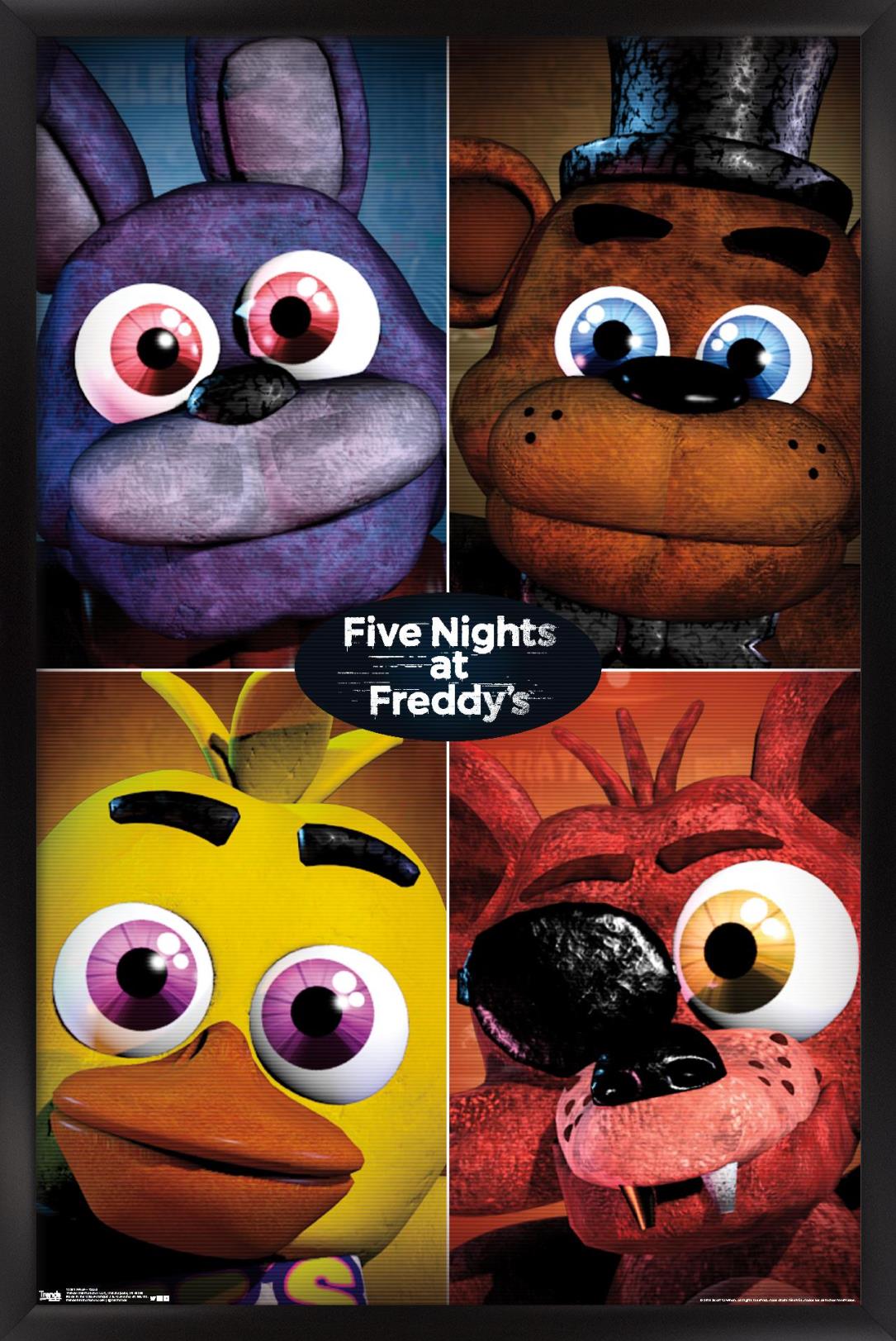 FNAF Five Nights at Freddy's フィギュア　ポスター FNAF Five Nights at Freddy's フィギュア ポスター Amazon.co.jp