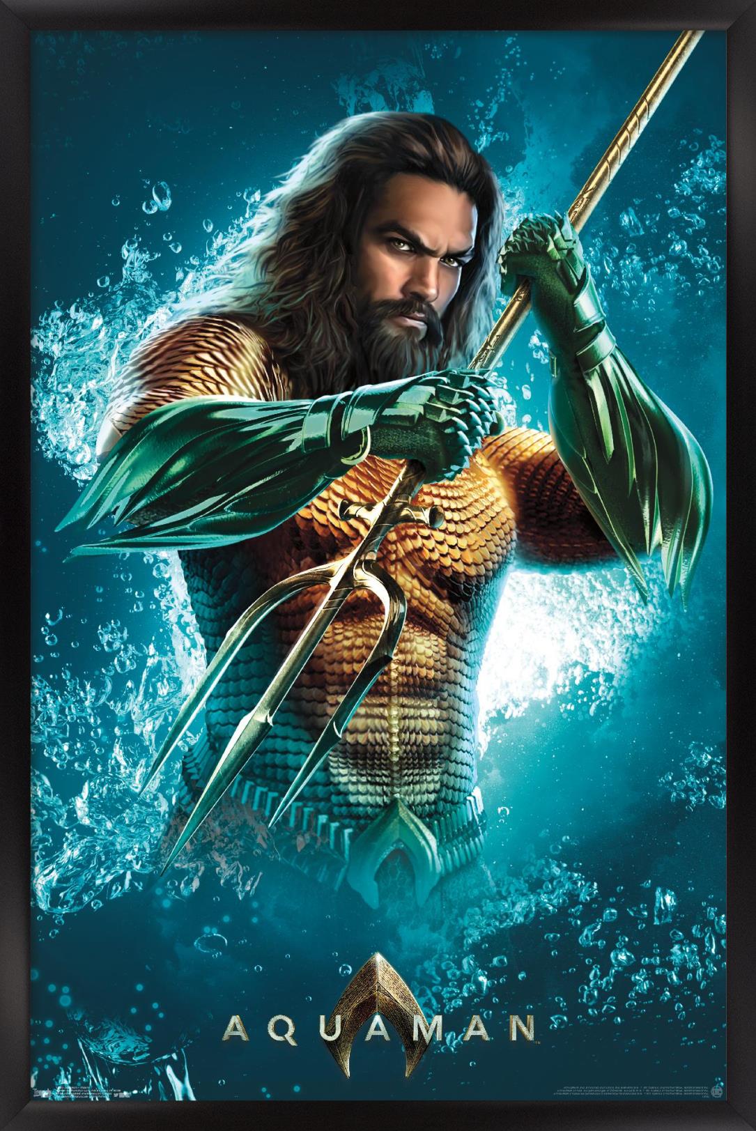 DC Comics Movie - Aquaman - Trident 14x22 Poster | eBay