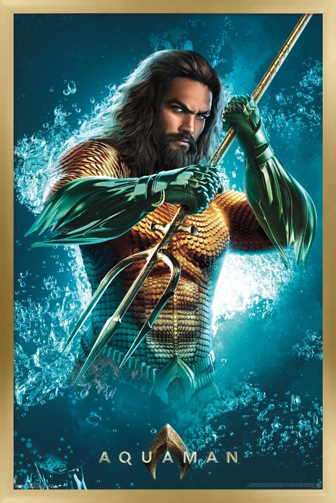 Aquamanaページ DC Comics Movie - Aquaman - Trident 14x22 Poster | eBay