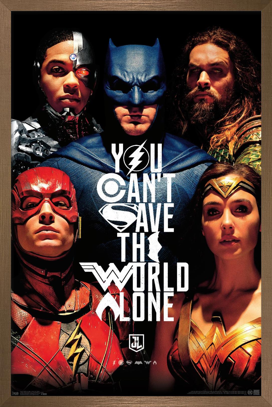 DC Comics Movie - Justice League - Save The World 14x22 Poster | eBay