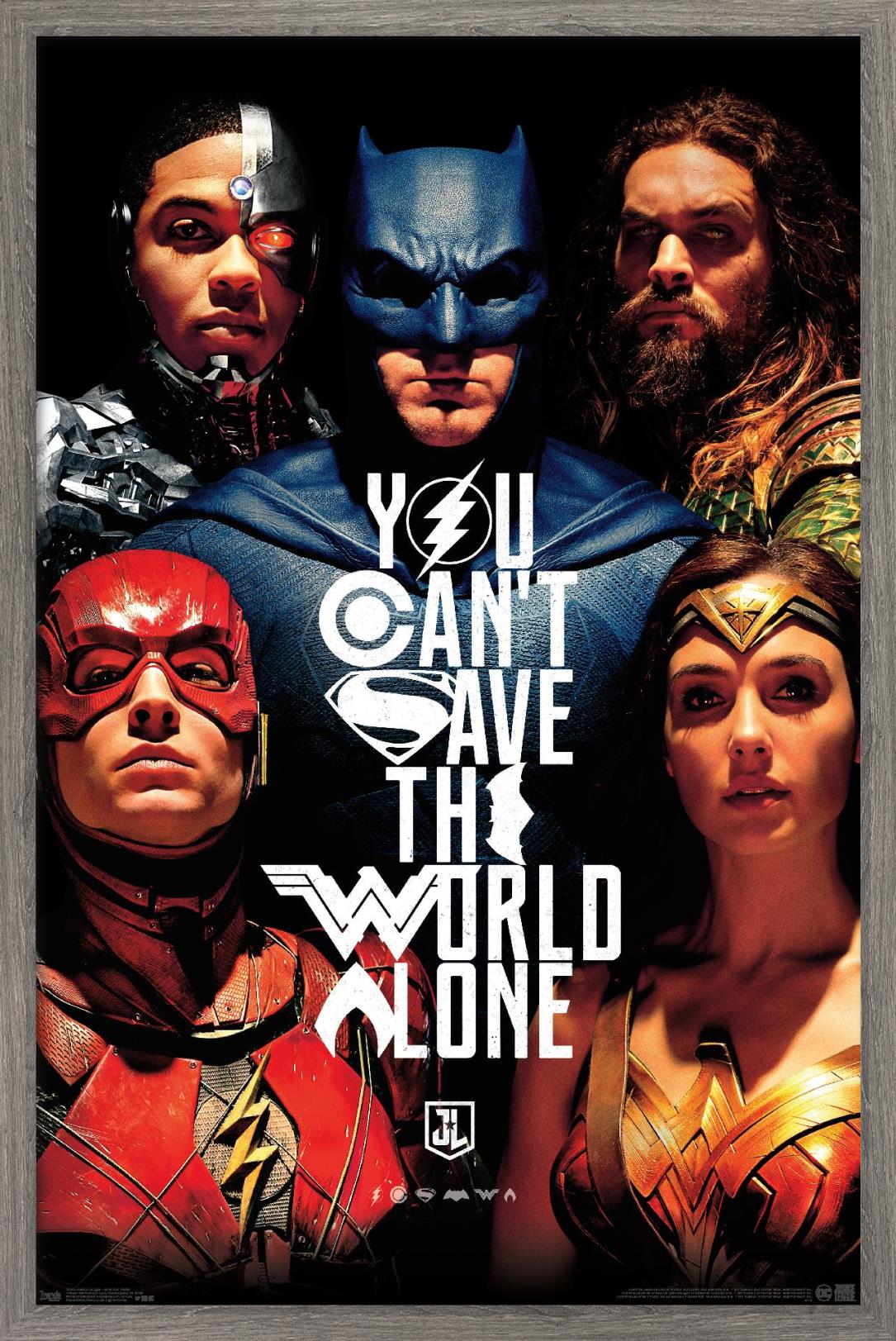 DC Comics Movie - Justice League - Save The World 14x22 Poster | eBay