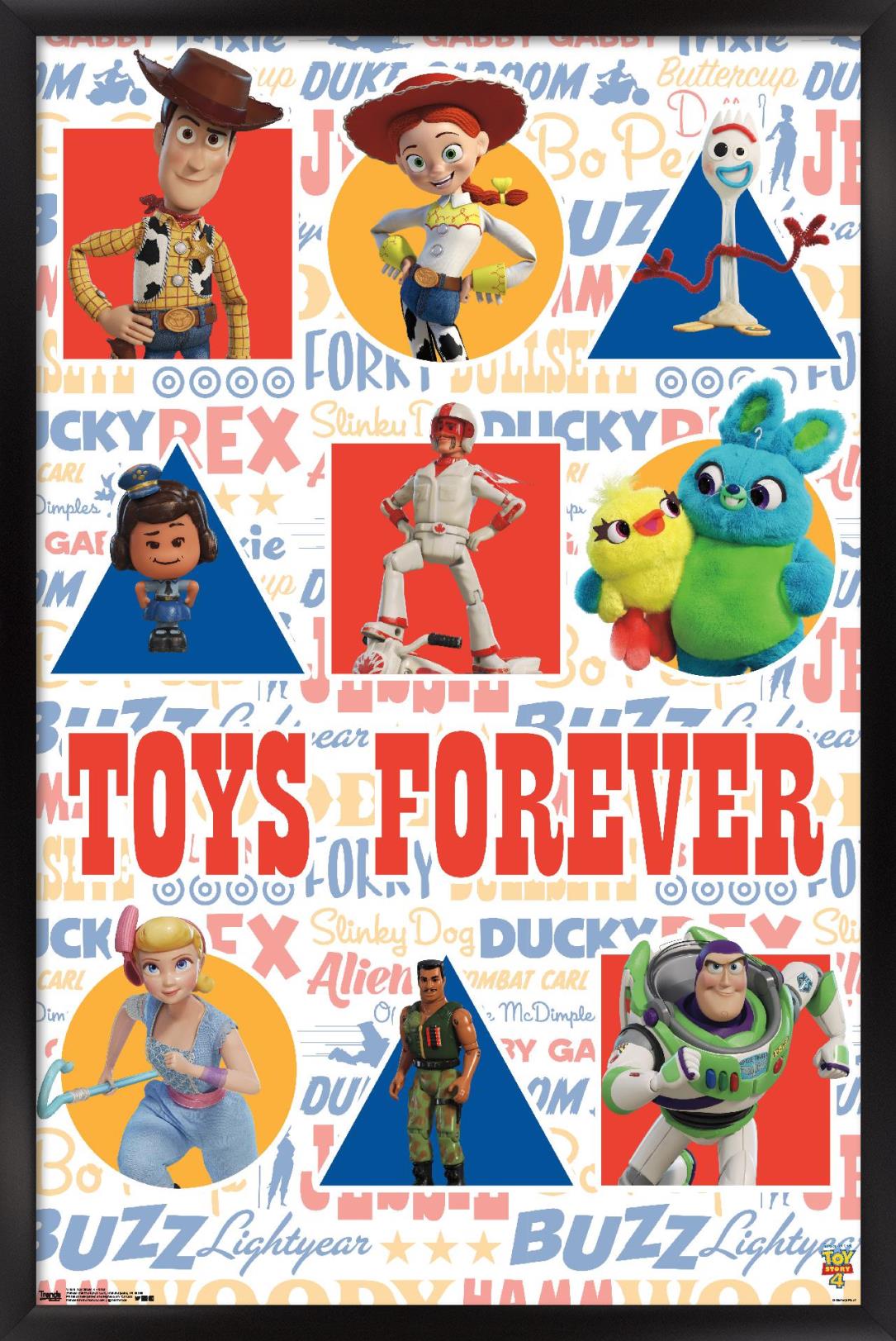 Disney Pixar Toy Story 4 - Grid 14x22 Poster | eBay