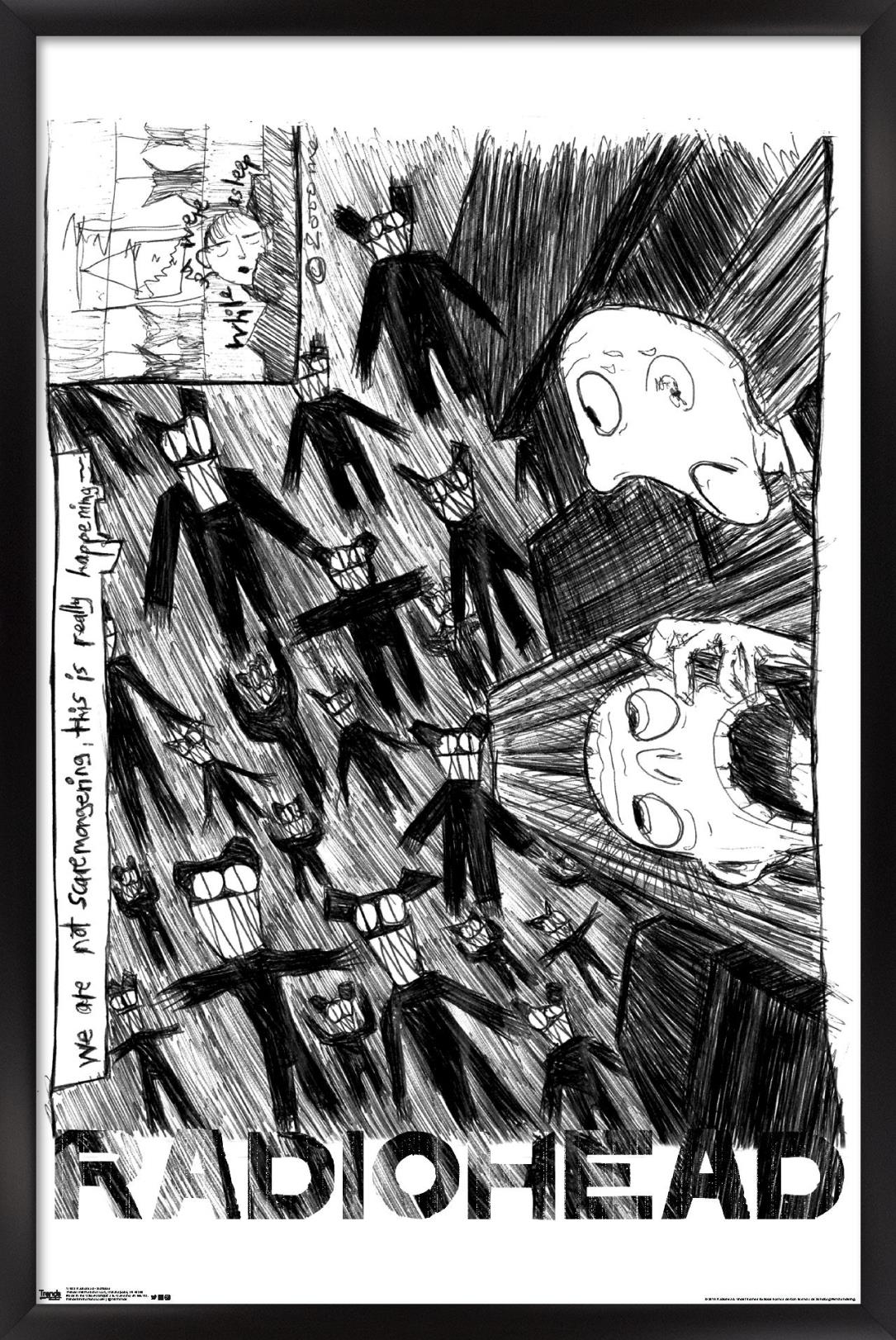 Radiohead - Scribble 14x22 Poster - Picture 2 of 43