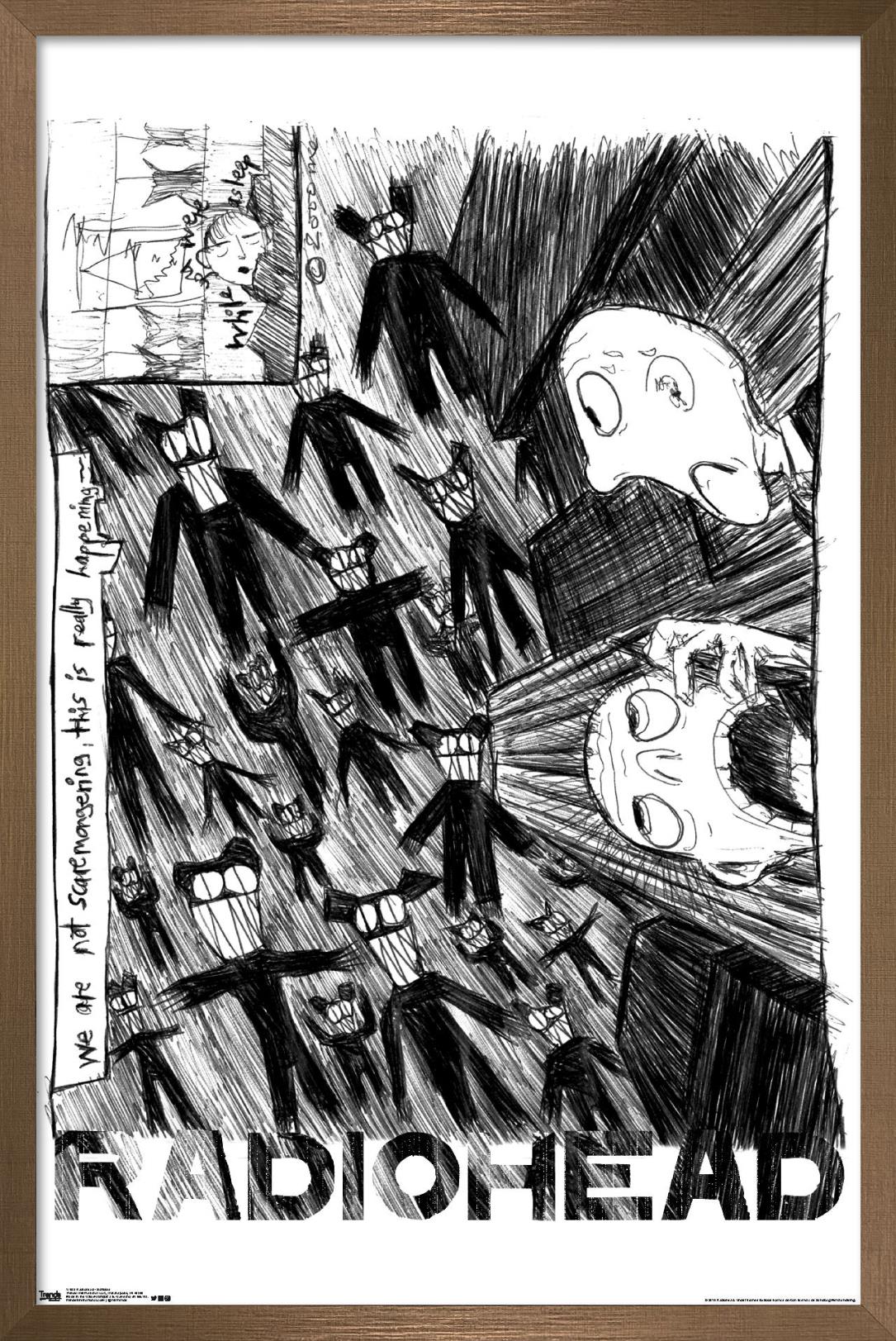 Radiohead - Scribble 14x22 Poster - Picture 8 of 43