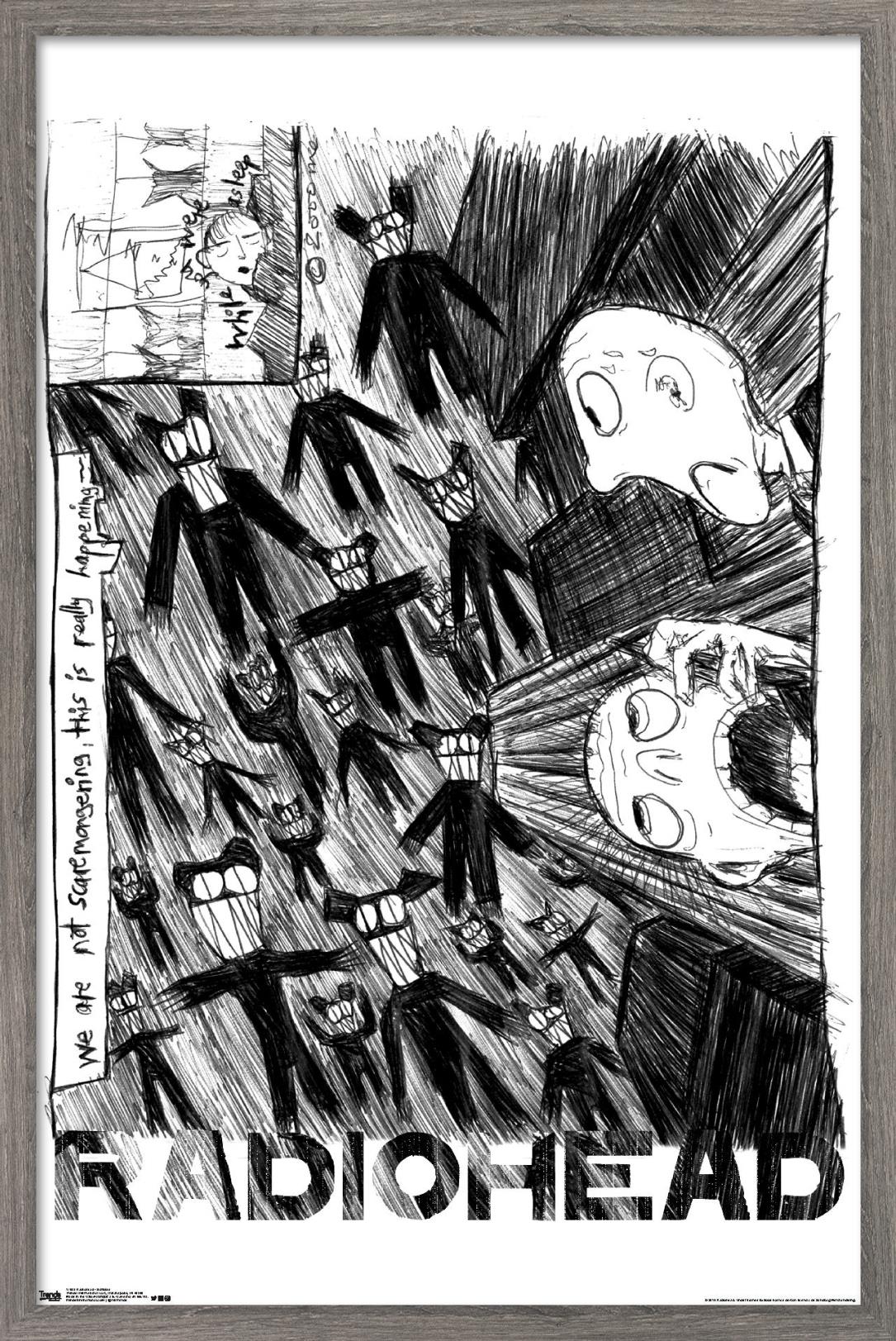 Radiohead - Scribble 14x22 Poster - Picture 14 of 43