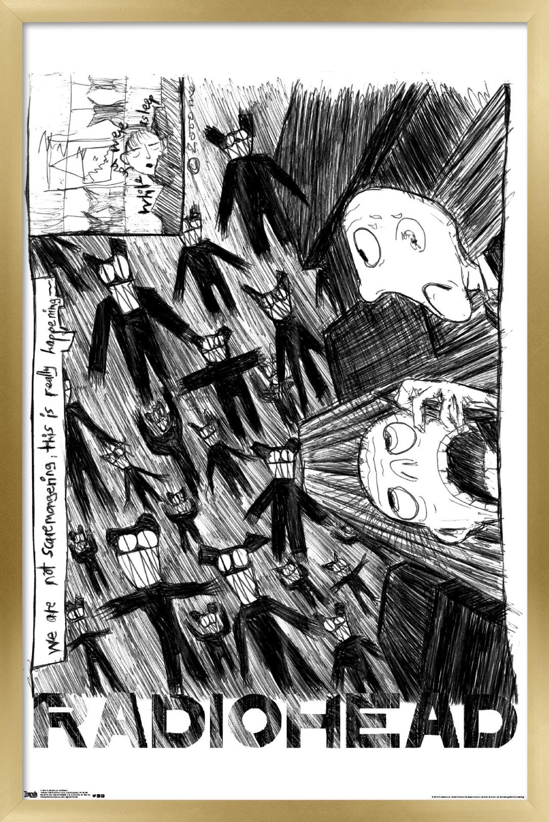 Radiohead - Scribble 14x22 Poster - Picture 20 of 43