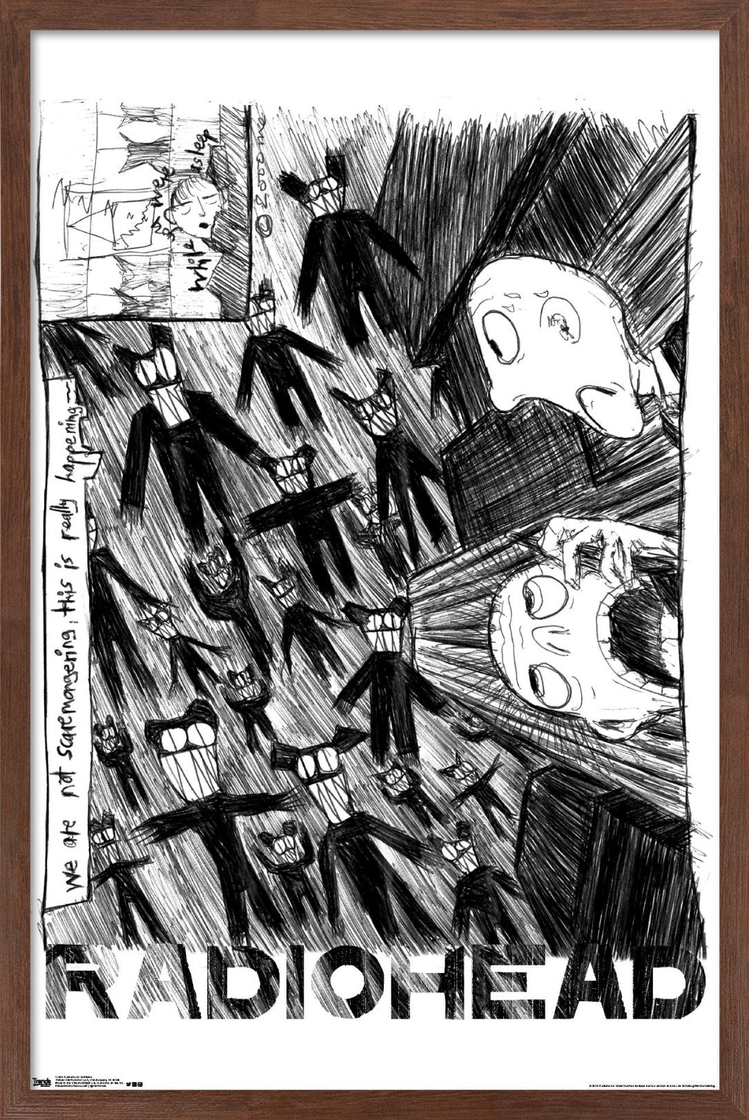 Radiohead - Scribble 14x22 Poster - Picture 26 of 43