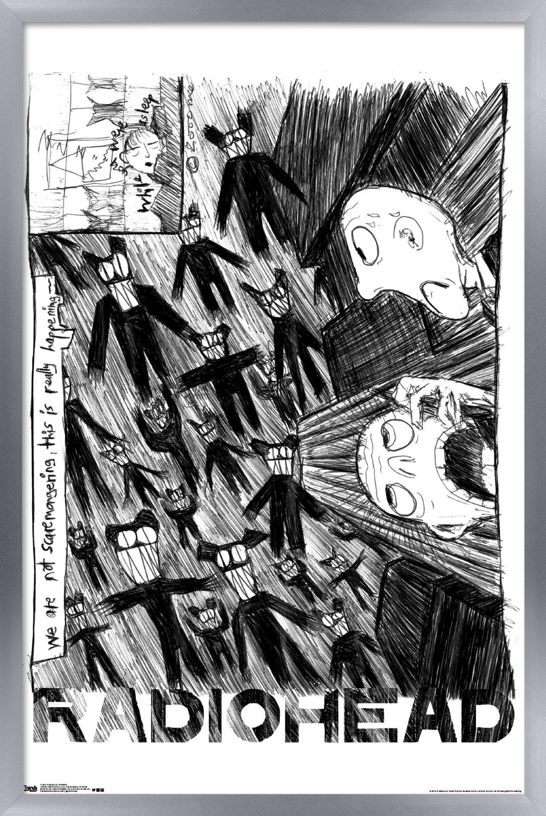 Radiohead - Scribble 14x22 Poster - Picture 32 of 43