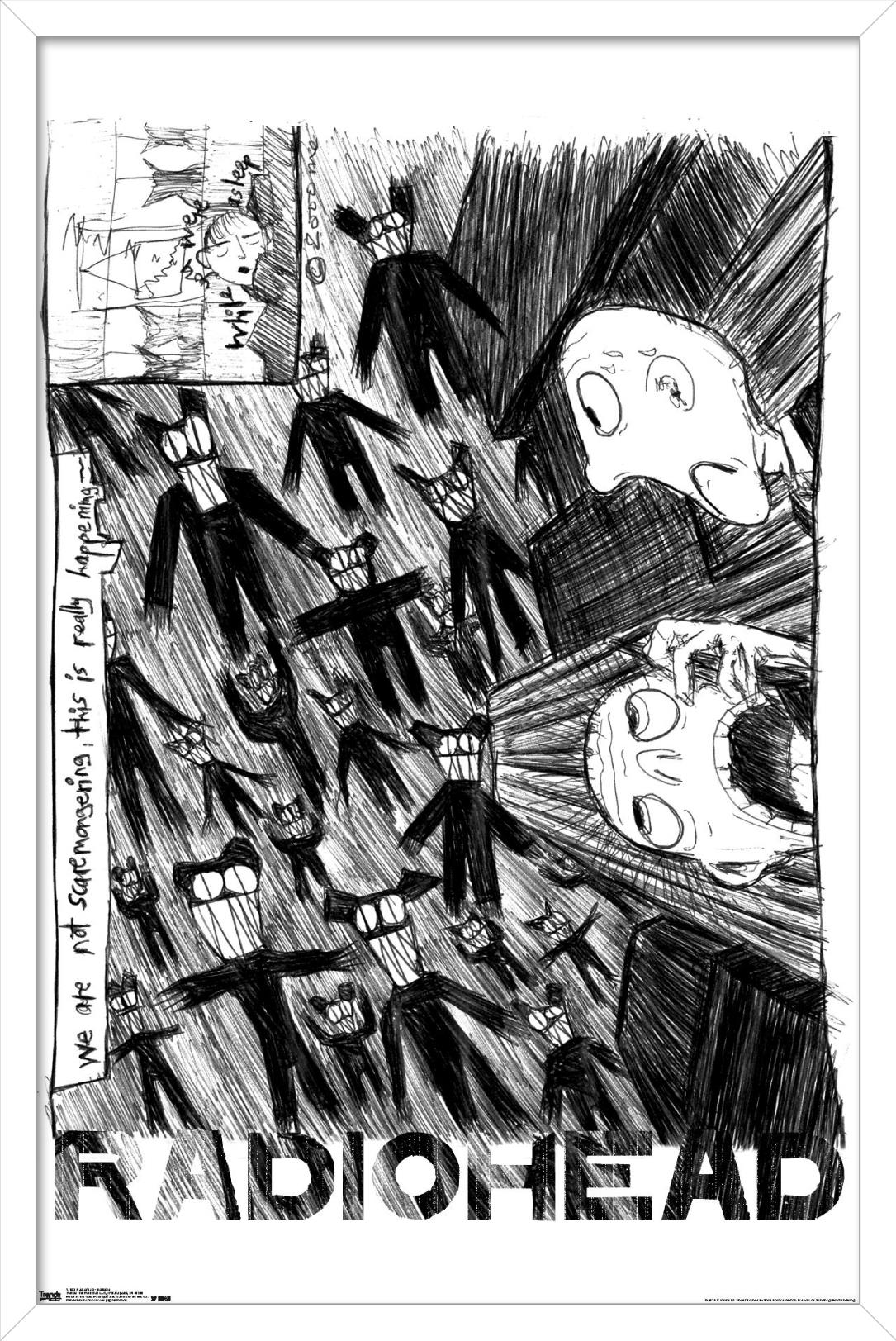 Radiohead - Scribble 14x22 Poster - Picture 38 of 43