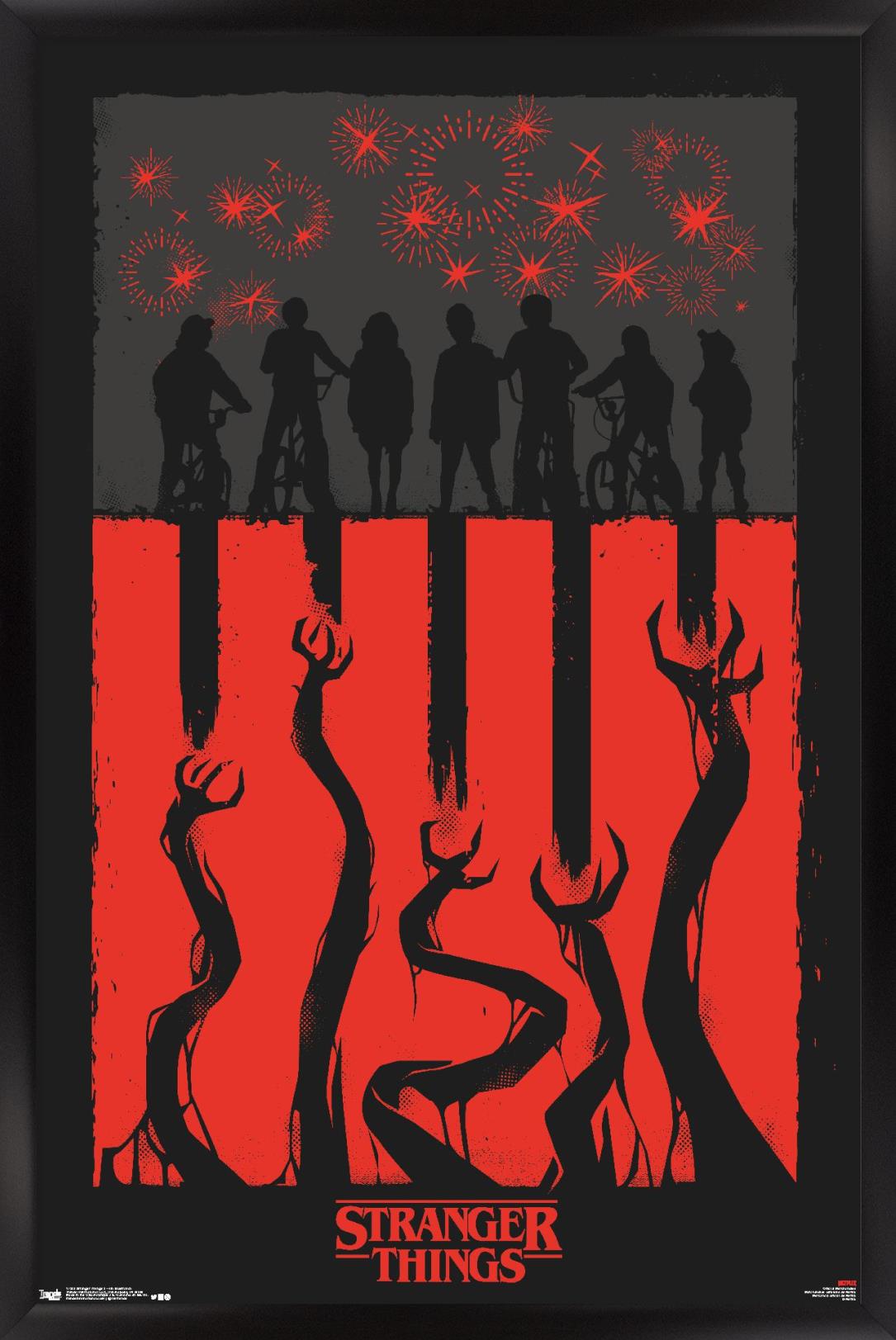 Netflix Stranger Things: Season 3 - 4Th Illustration 14x22 Poster