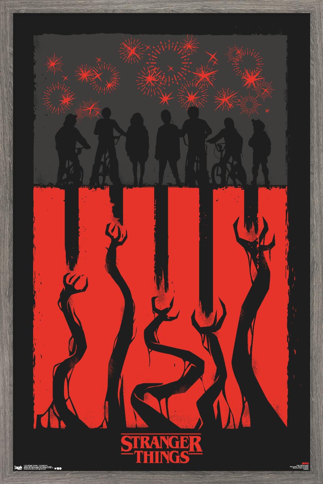 Netflix Stranger Things: Season 3 - 4Th Illustration 14x22 Poster