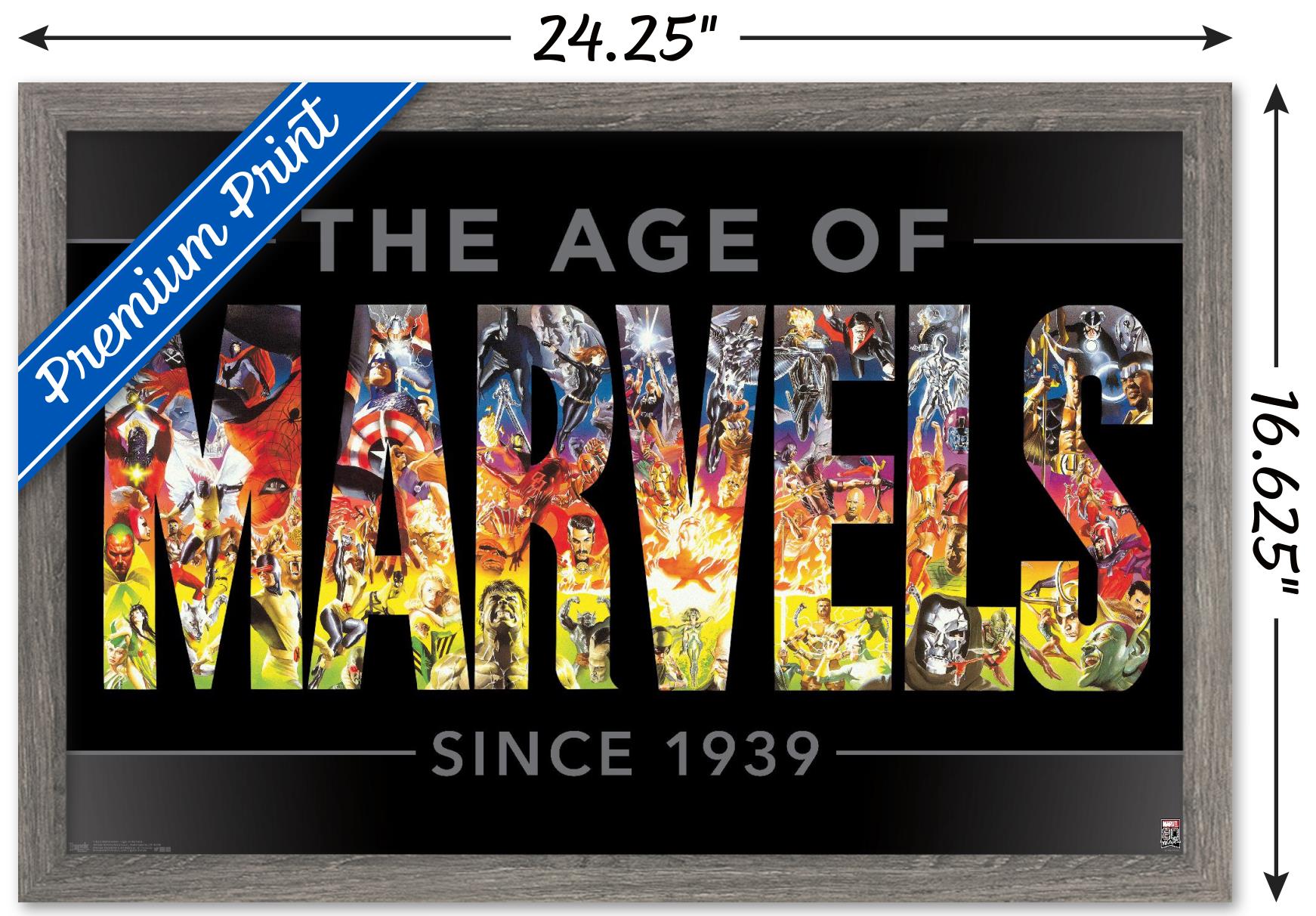 Marvel Comics - Marvel 80th Anniversary - Age of Marvels 14x22