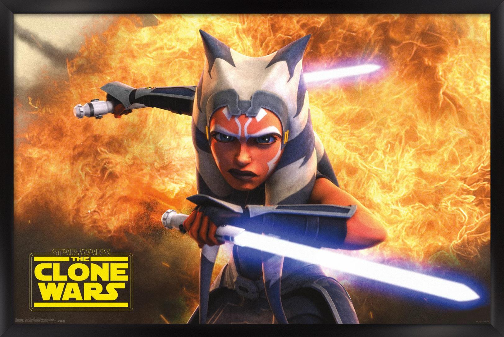 Star Wars: The Clone Wars - Ahsoka Tano 14x22 Poster | eBay